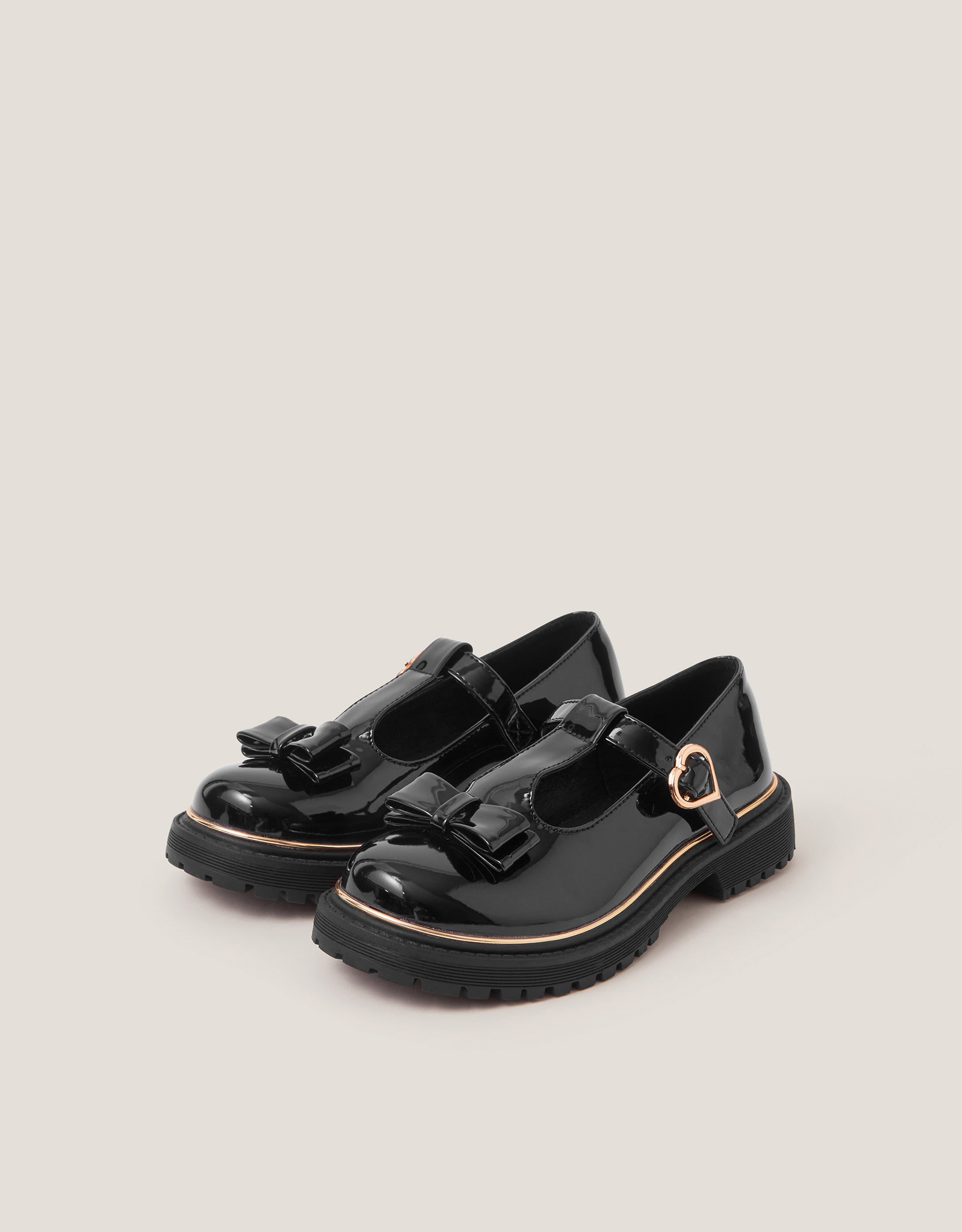 CIPELE - MARY JANE CHUNKY BOW SHOE