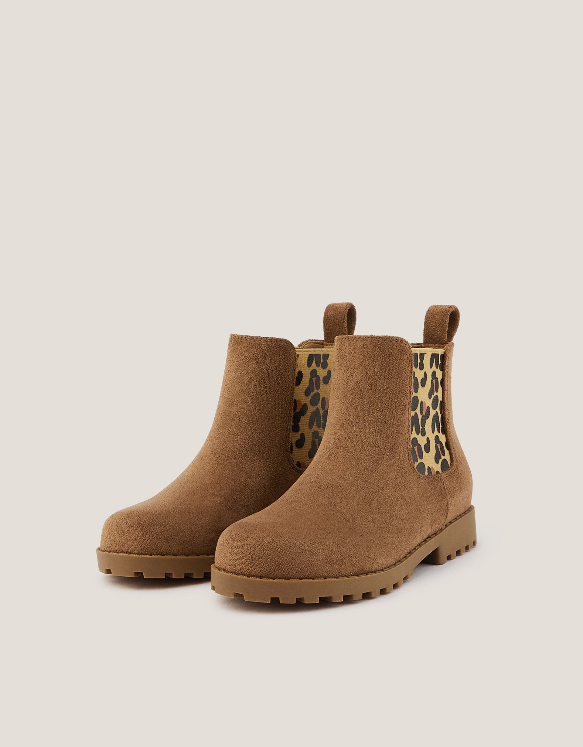 CIZME - TAN LEOPARD BOOT