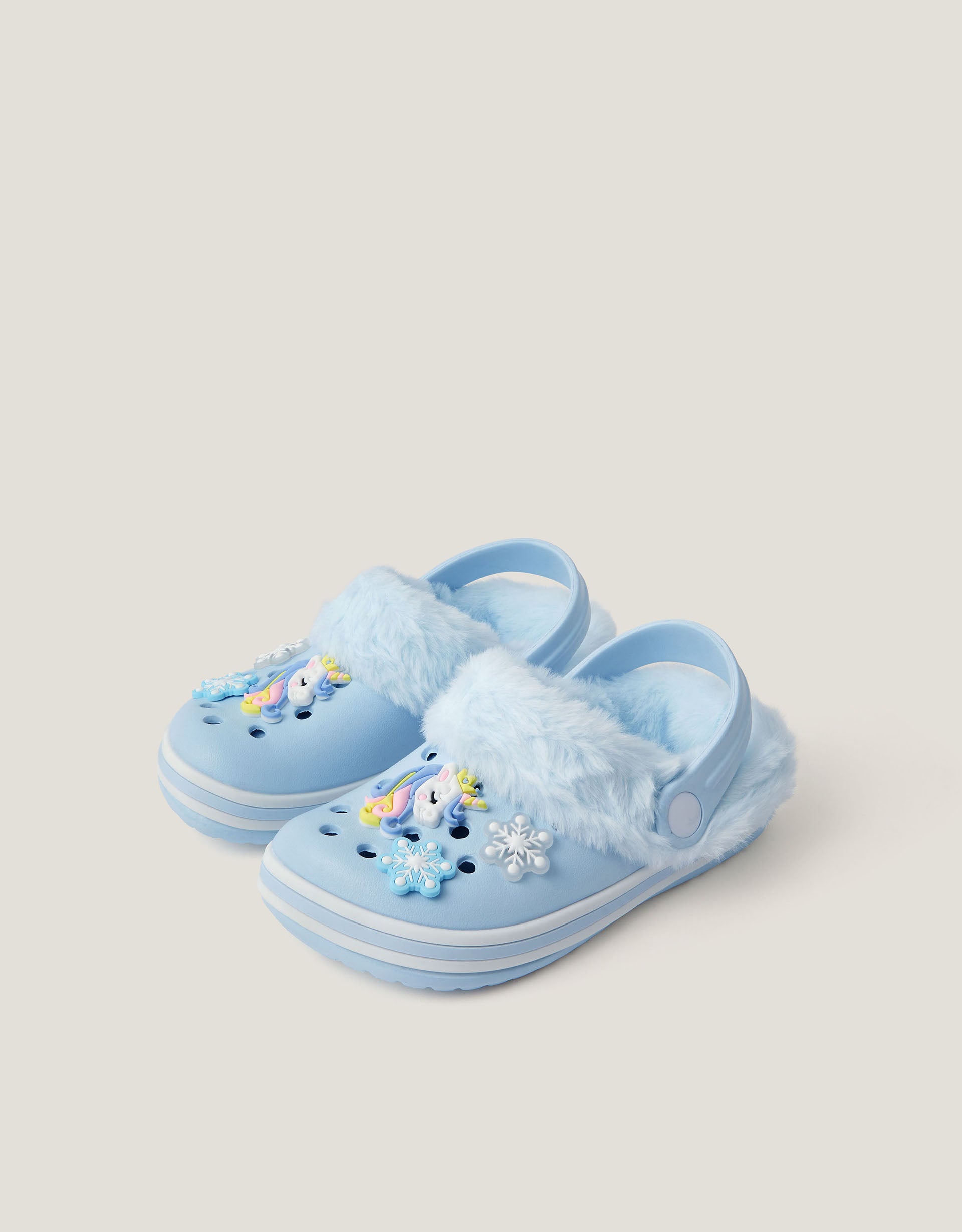 PAPUCE - FLUFFY ICY UNICORN CLOG