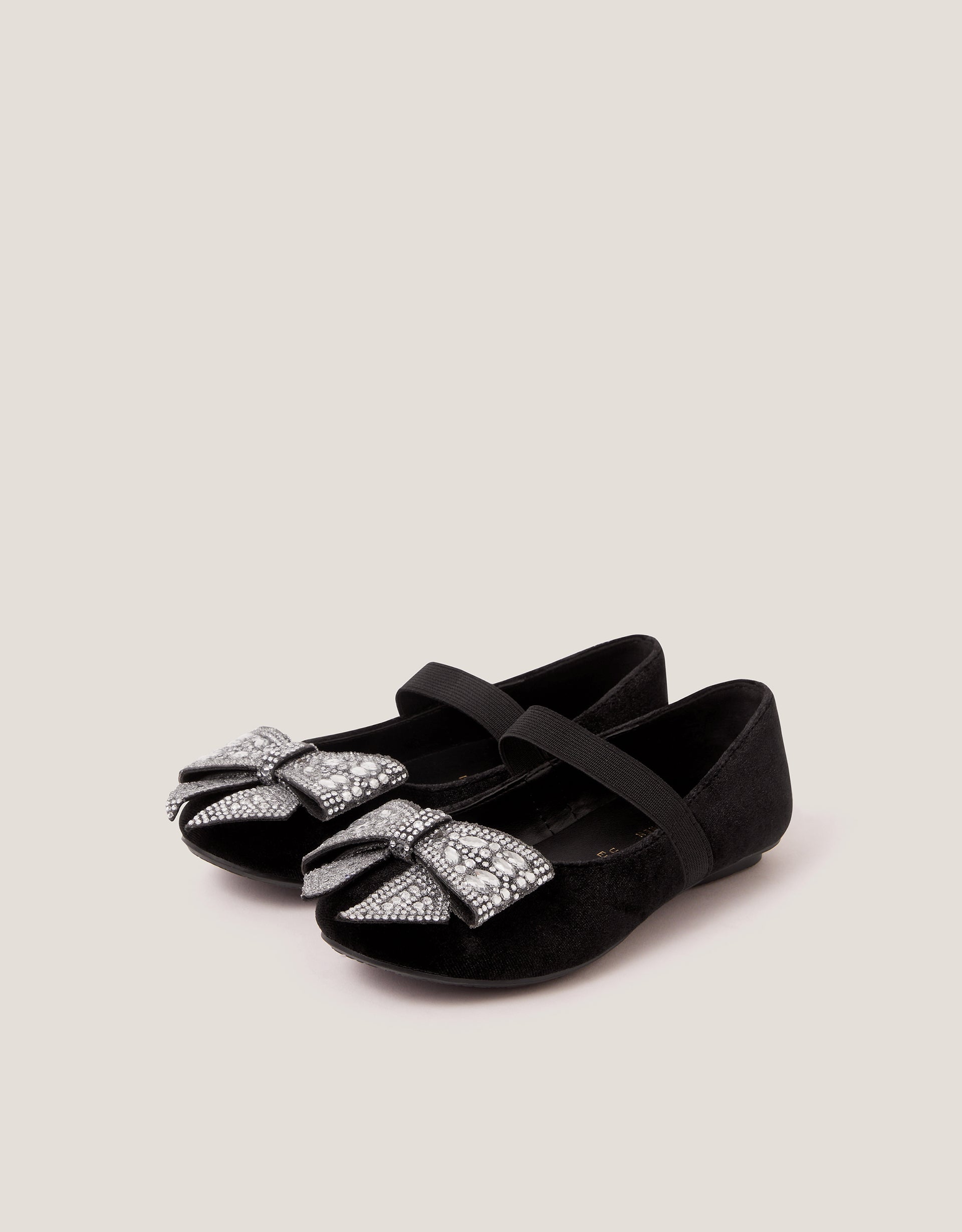 BALETANKE - VELVET BALLERINA WITH BOW