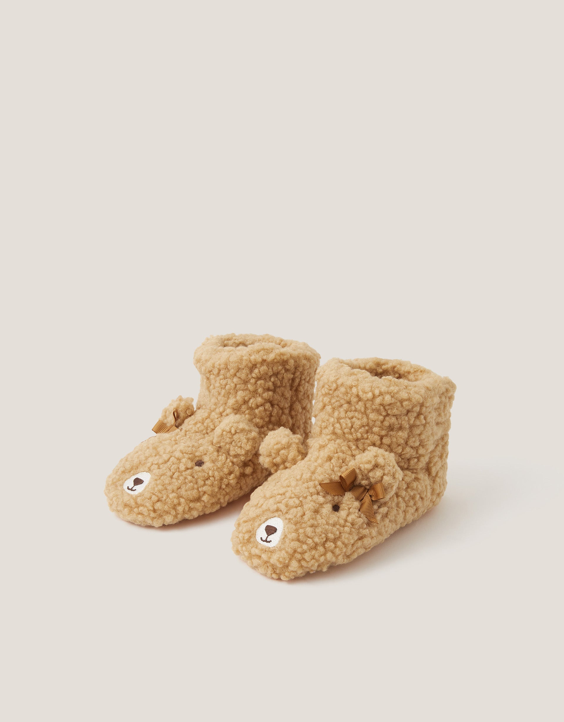 PATOFNE - TEDDY BEAR BOW SLIPPER