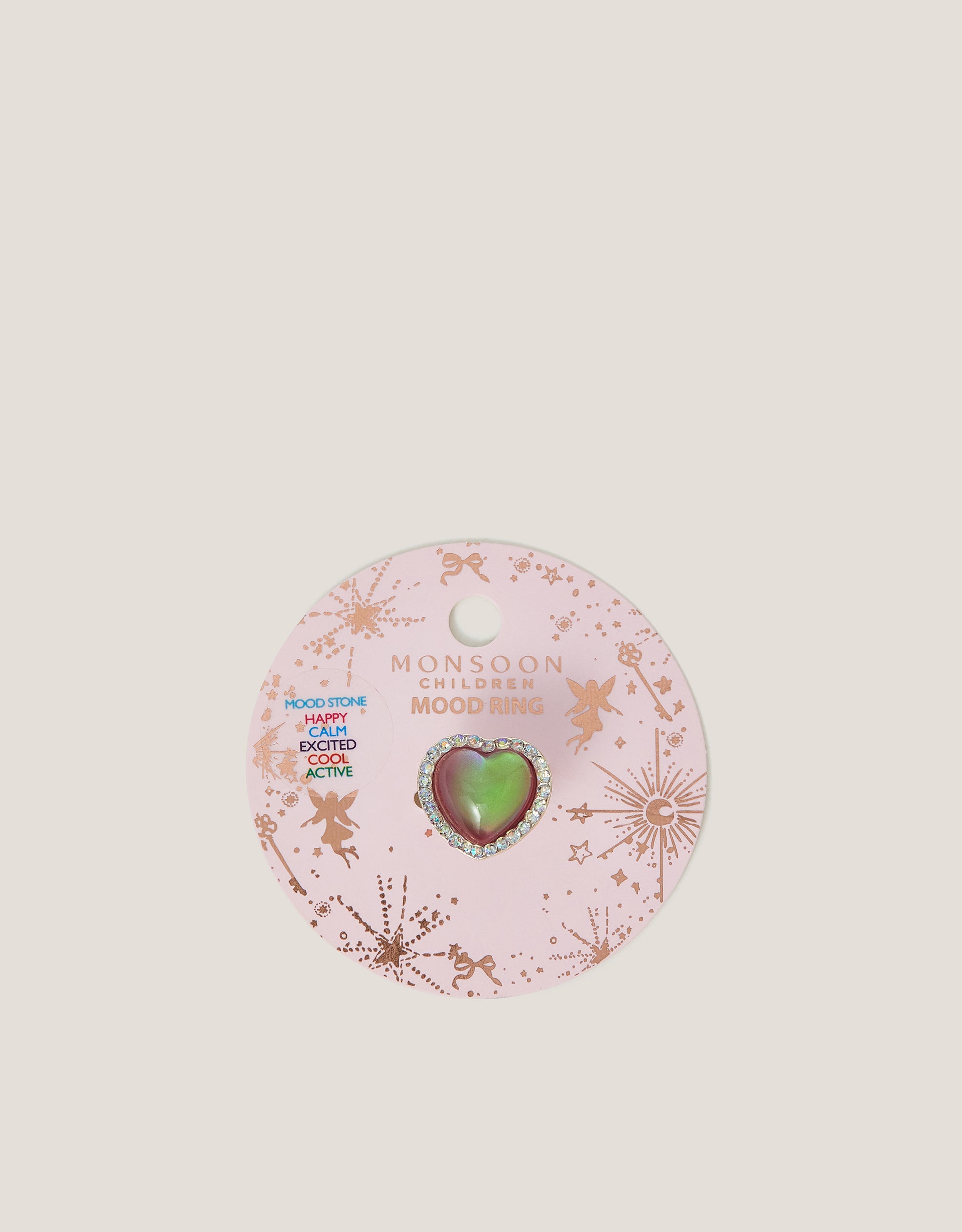 PRSTEN - HEART MOOD RING