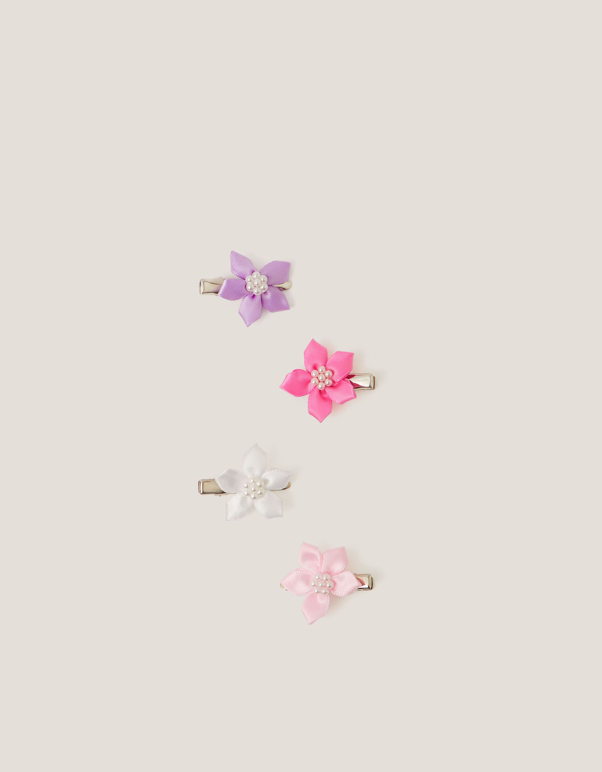 SET ŠNALA - 4PK MINI FLOWER CLIPS
