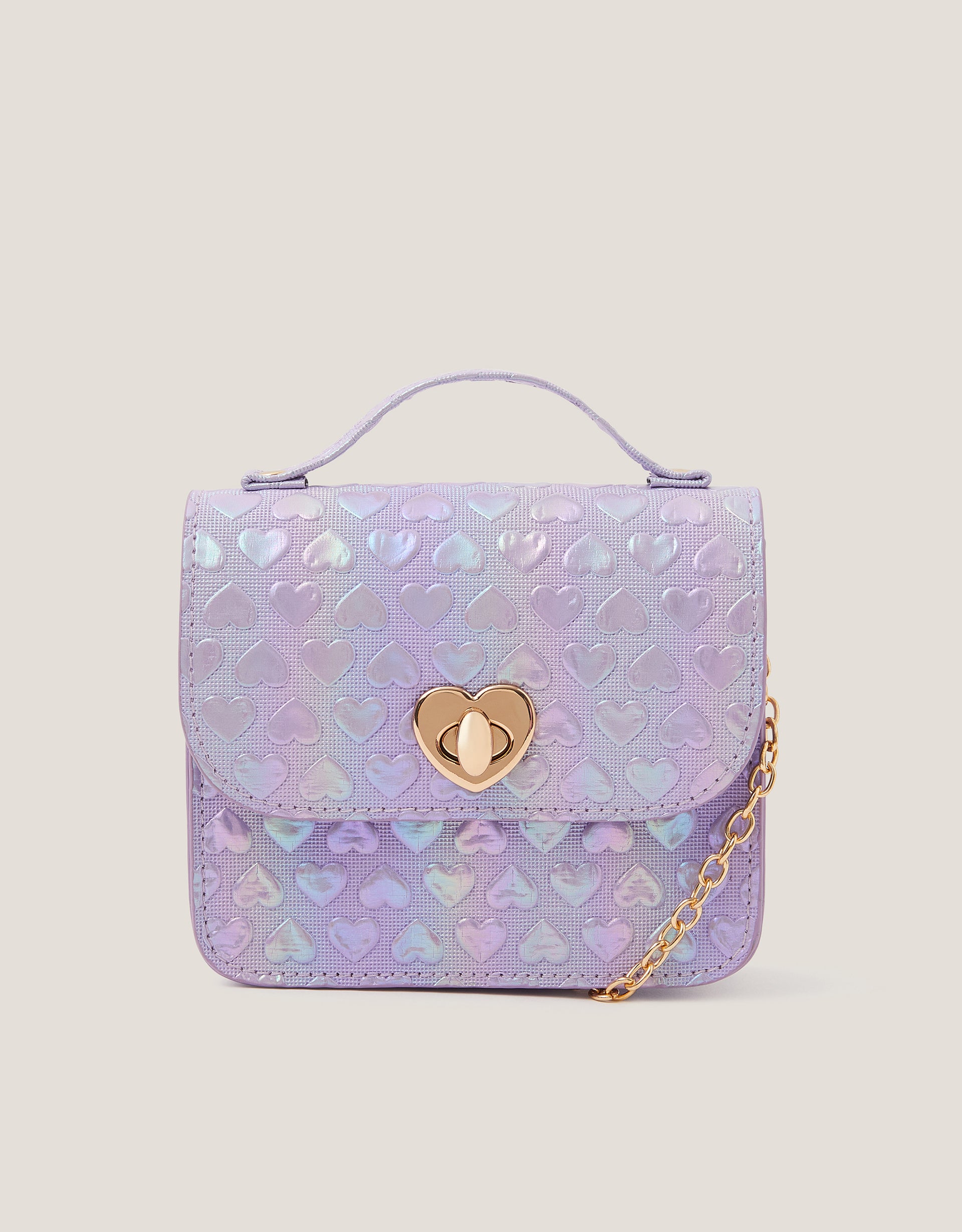 TORBA - RAINBOW HEART SATCHEL BAG