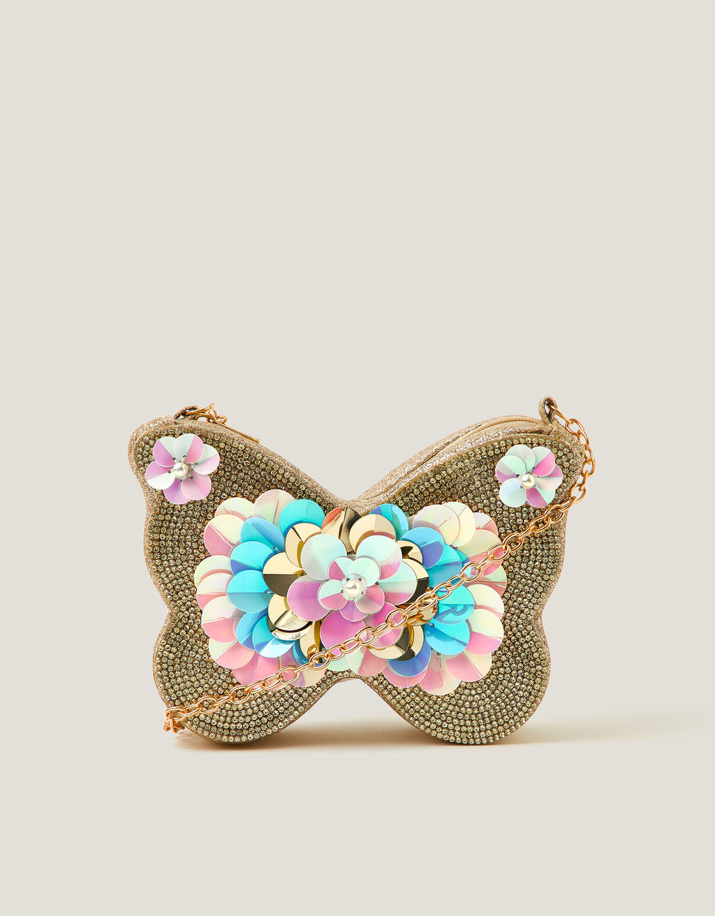 TORBA - SEQUIN SPRAY BFLY BAG