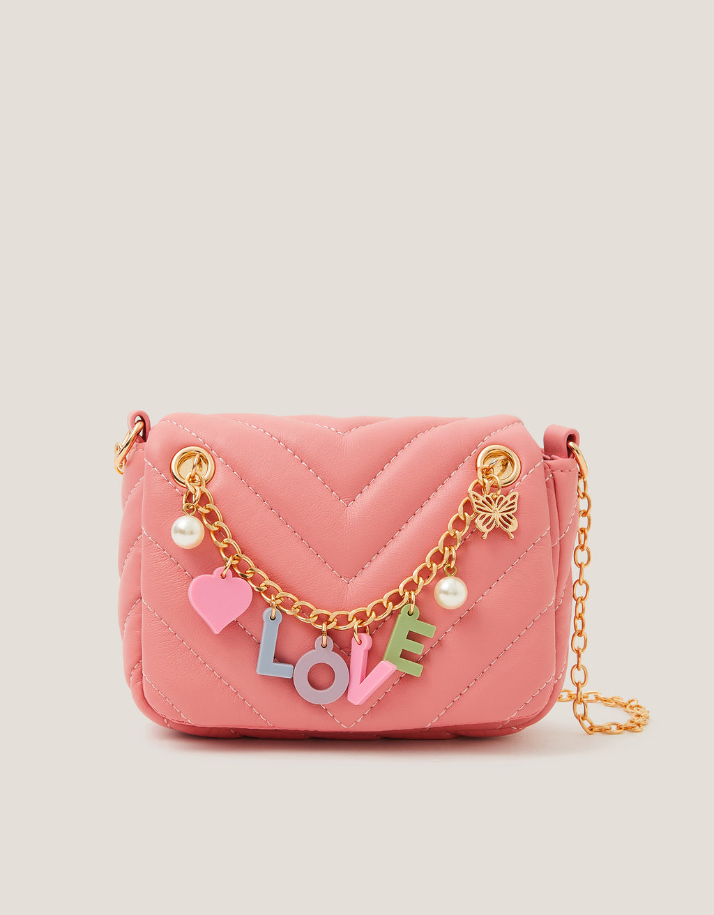 TORBA - LOVE CHARM QUILTED BAG