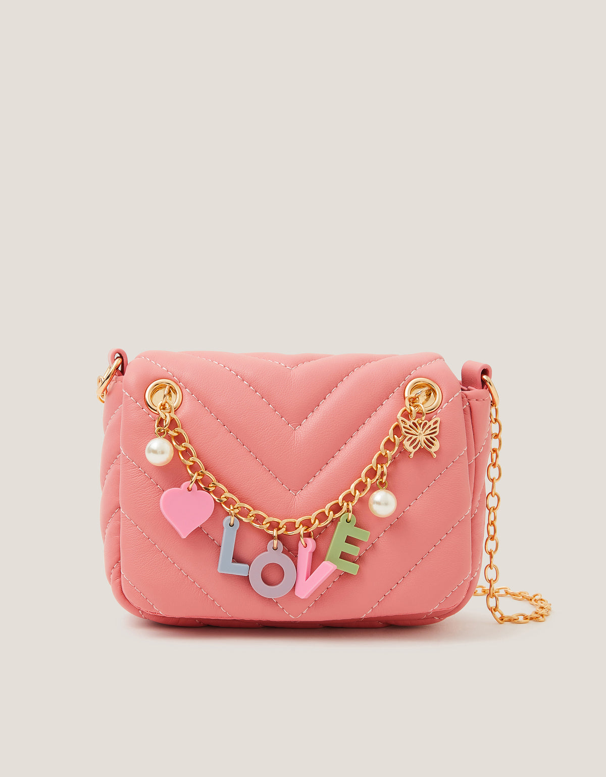 TORBA - LOVE CHARM QUILTED BAG