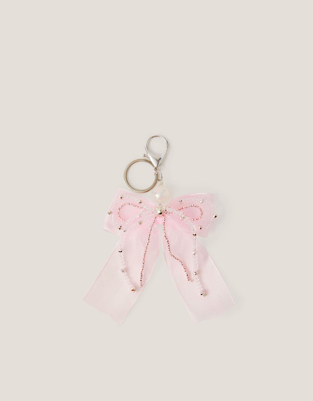 PRIVEZAK - PEARL BOW BAG CHARM