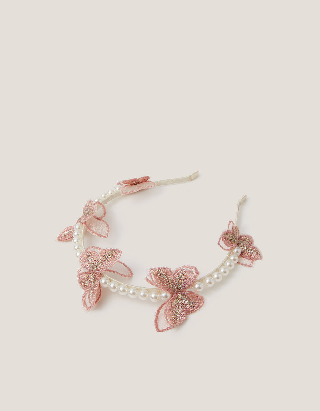 RAJF ZA KOSU - BUTTERFLY PEARL ALICEBAND