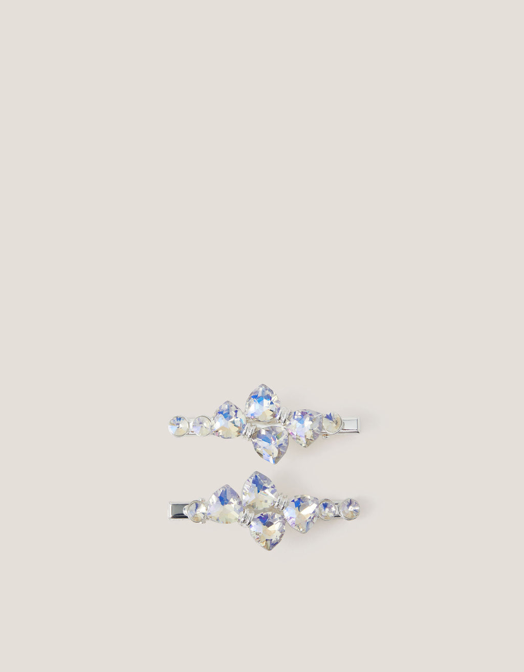 SET ŠNALA - 2PK JEWEL BOW CLIPS