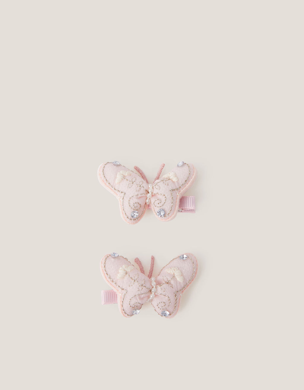 SET ŠNALA - 2PK PADDED BUTTERFLY CLIP
