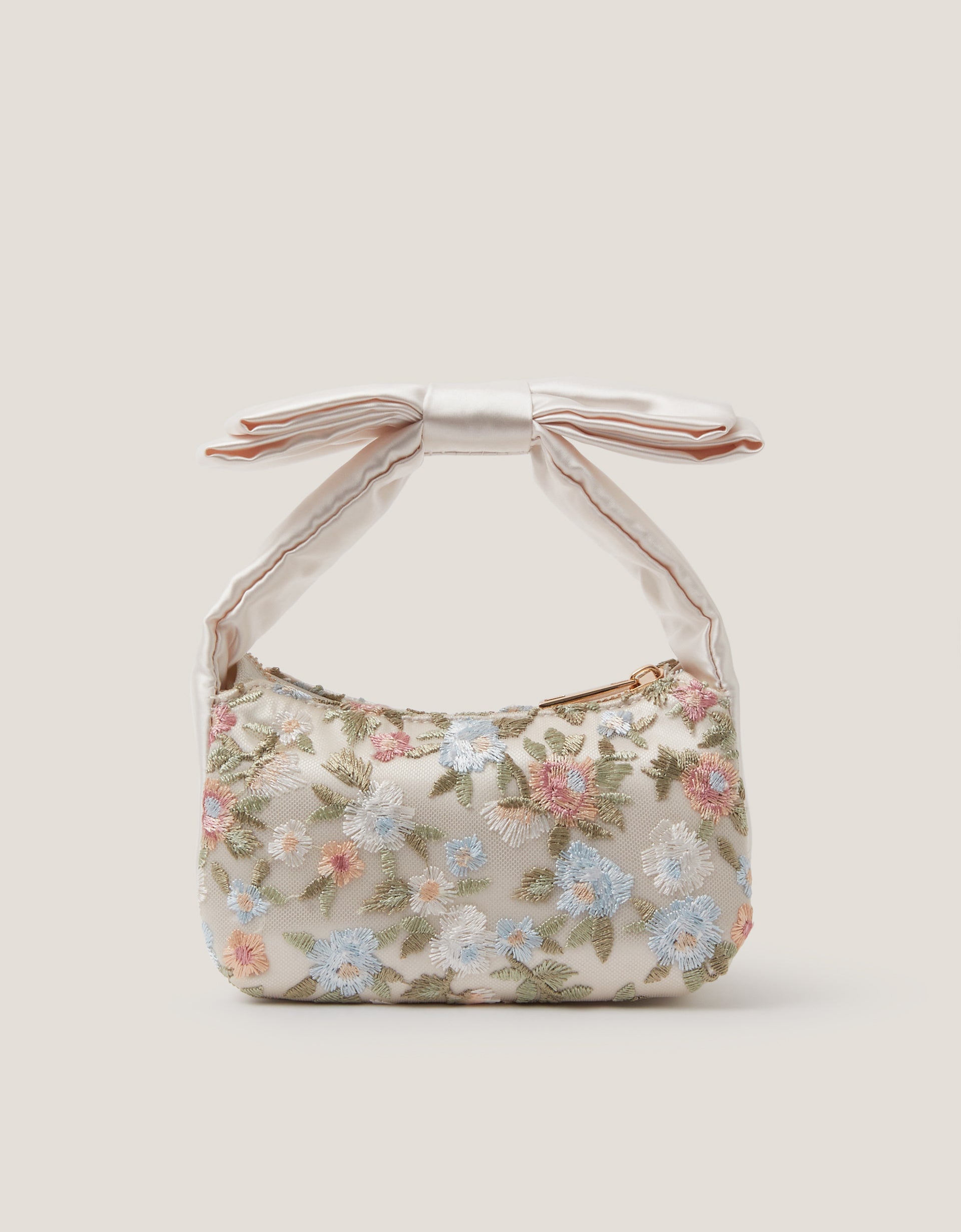TORBA - EMBROIDERED BOW BAG