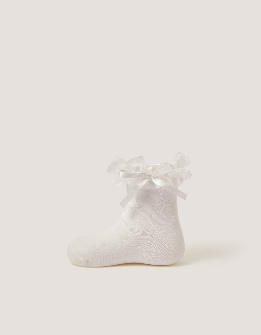 ČARAPE - GIRLS BOW FRILL SOCK