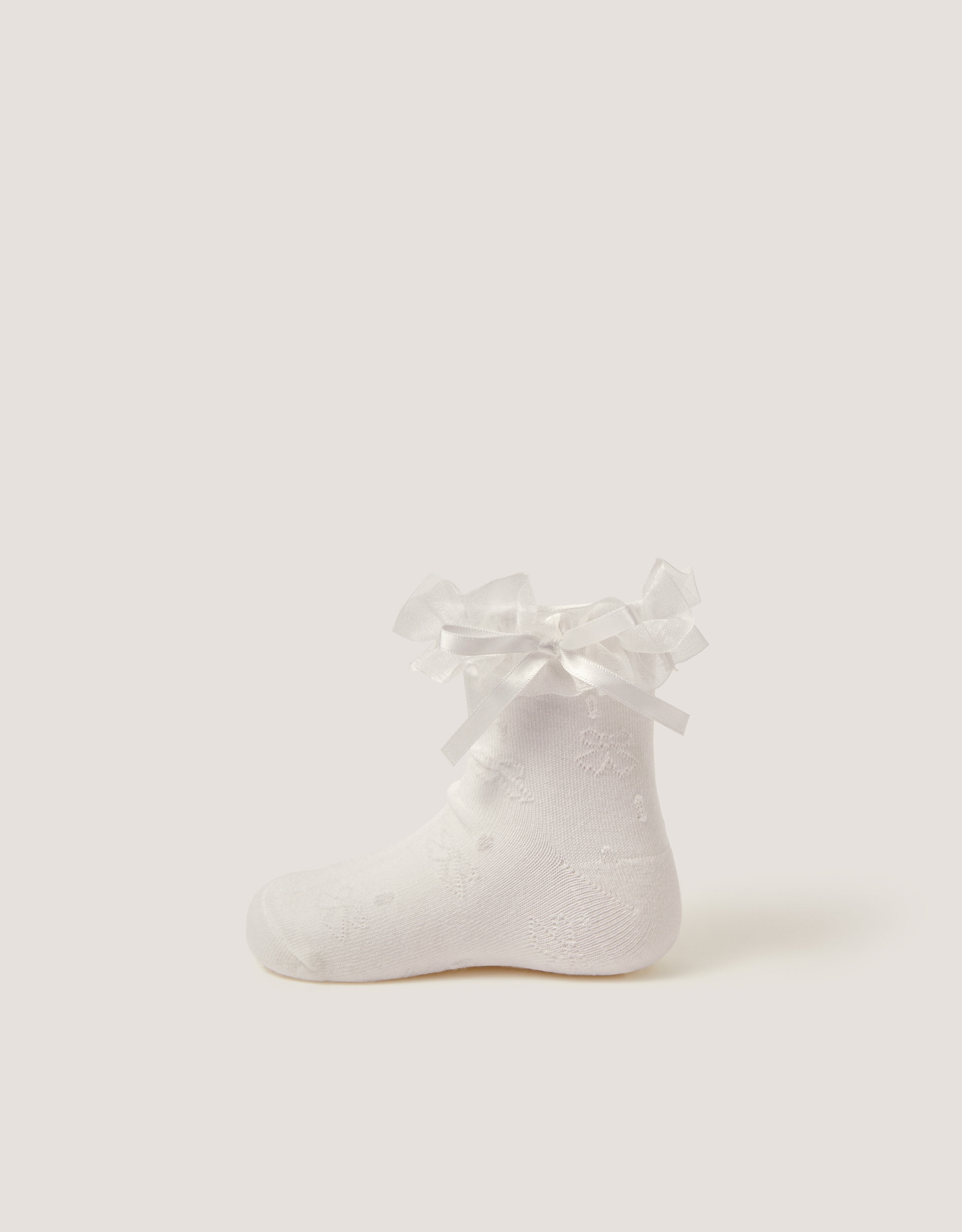 ČARAPE - GIRLS BOW FRILL SOCK