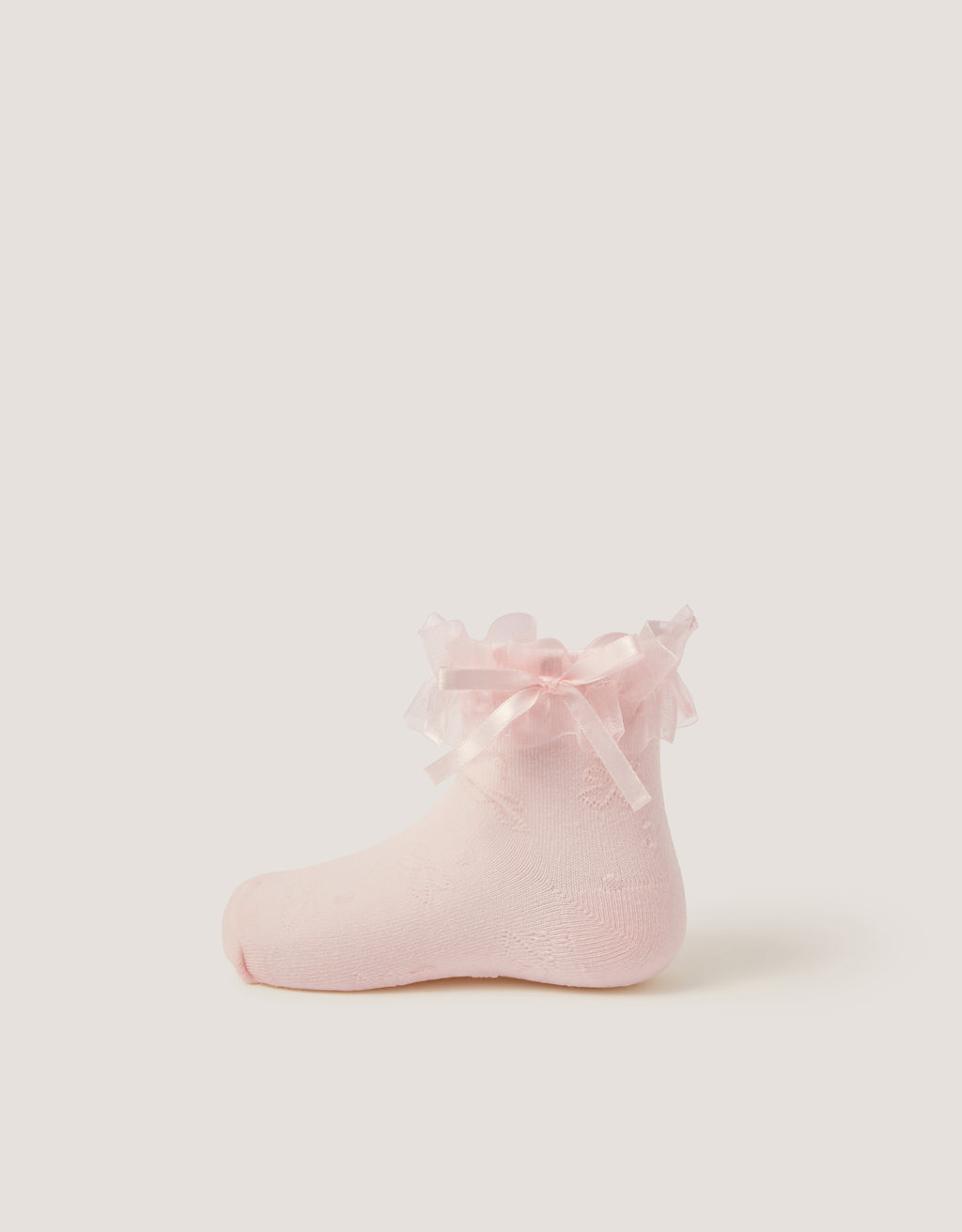 CARAPE - GIRLS BOW FRILL SOCK