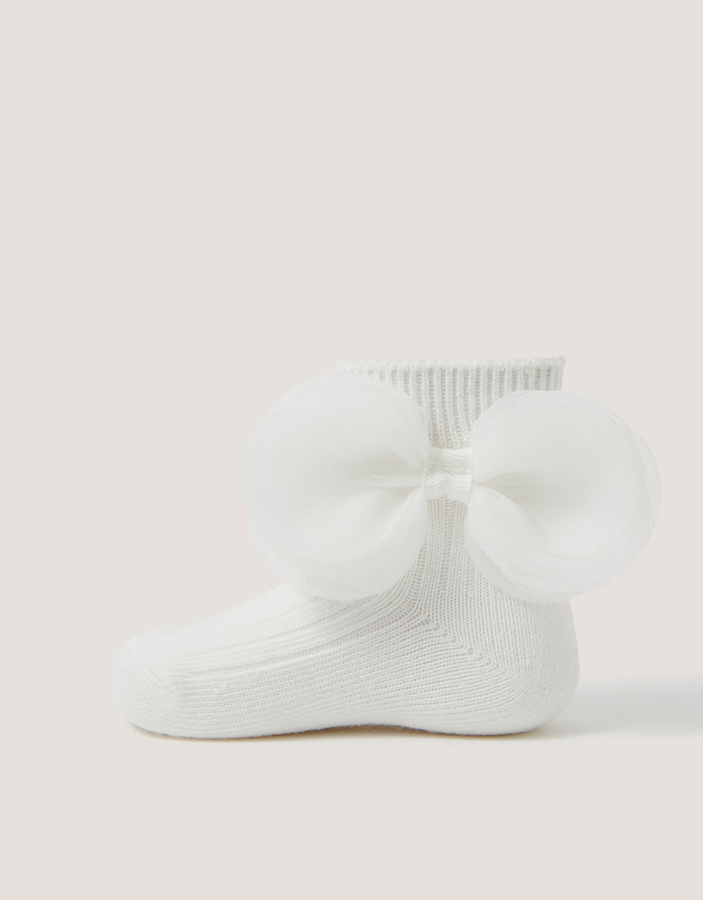 ČARAPE - BABY ORGANZA BOW SOCK