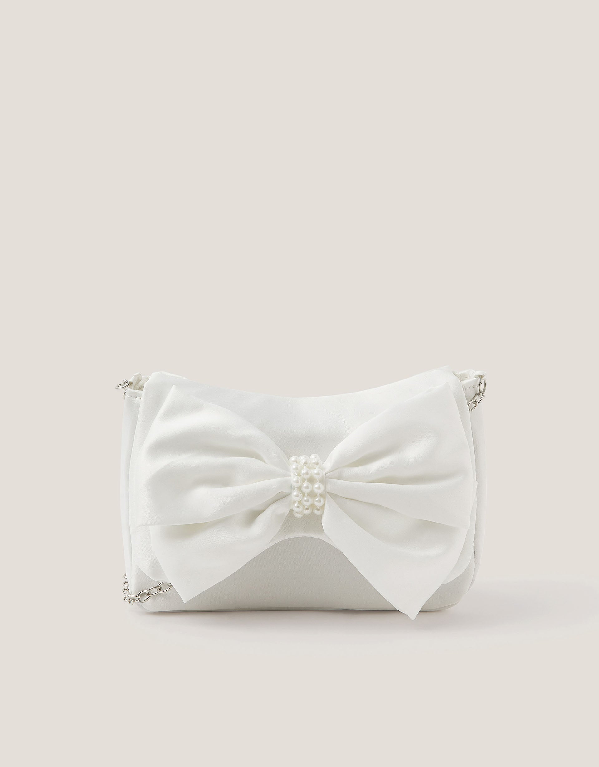 TORBA - DOUBLE PEARLY BOW BAG