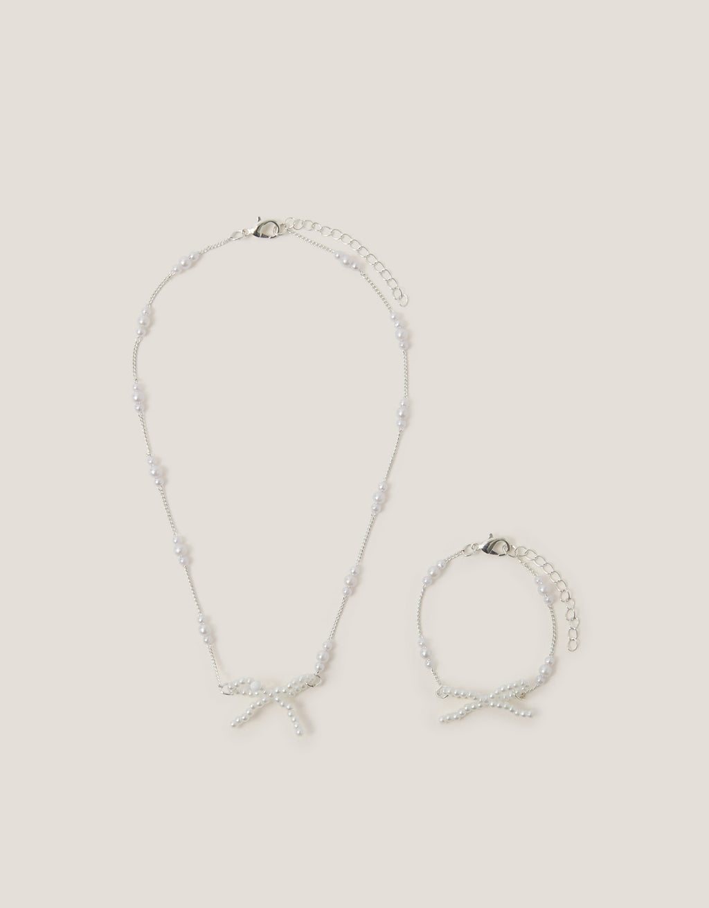 SET NAKITA - PRETTY PEARL BOW JWL SET