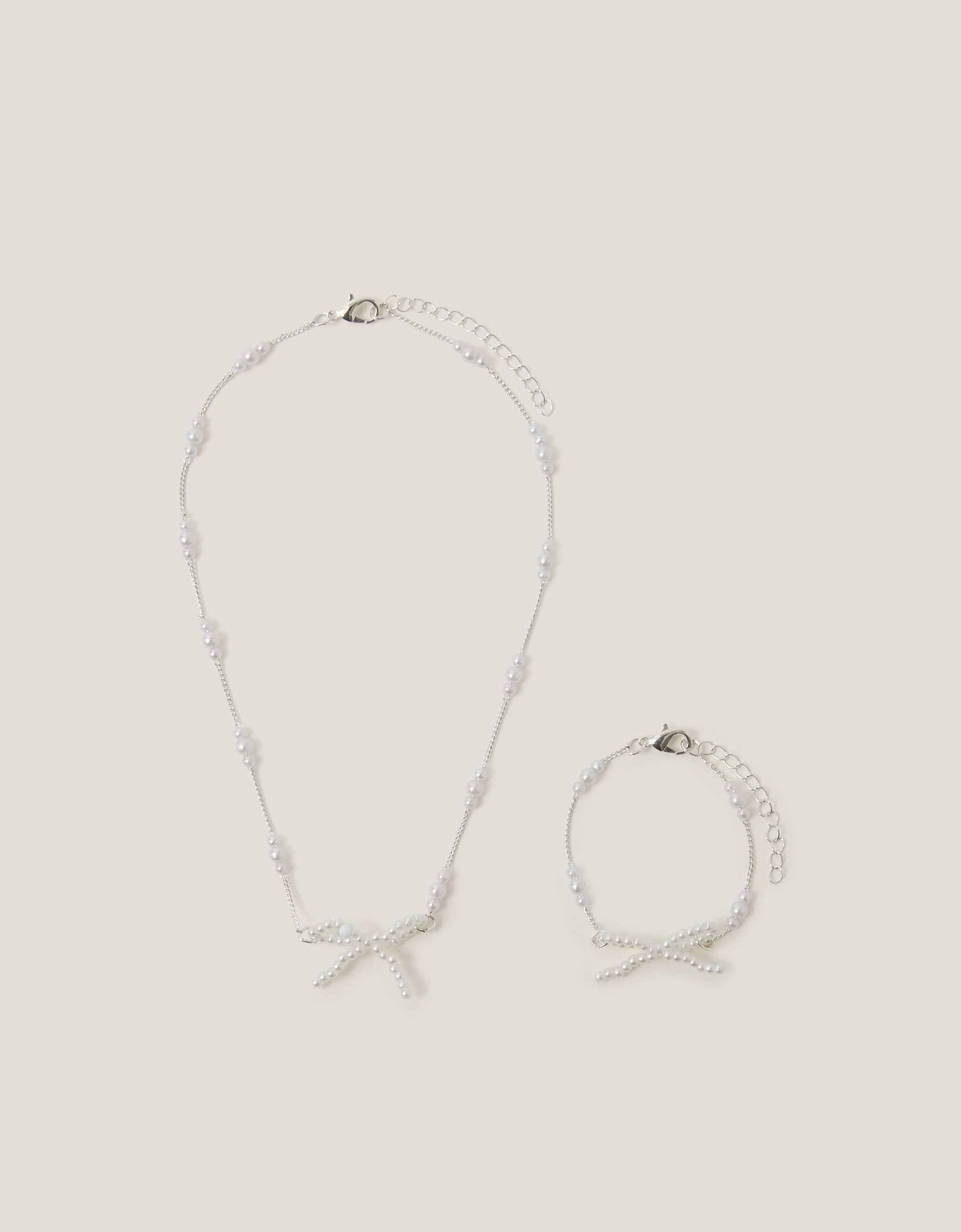 SET NAKITA - PRETTY PEARL BOW JWL SET