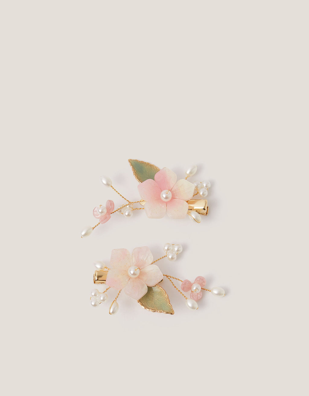 SET ŠNALA ZA KOSU - 2PK GARDENIA FLW CLIPS