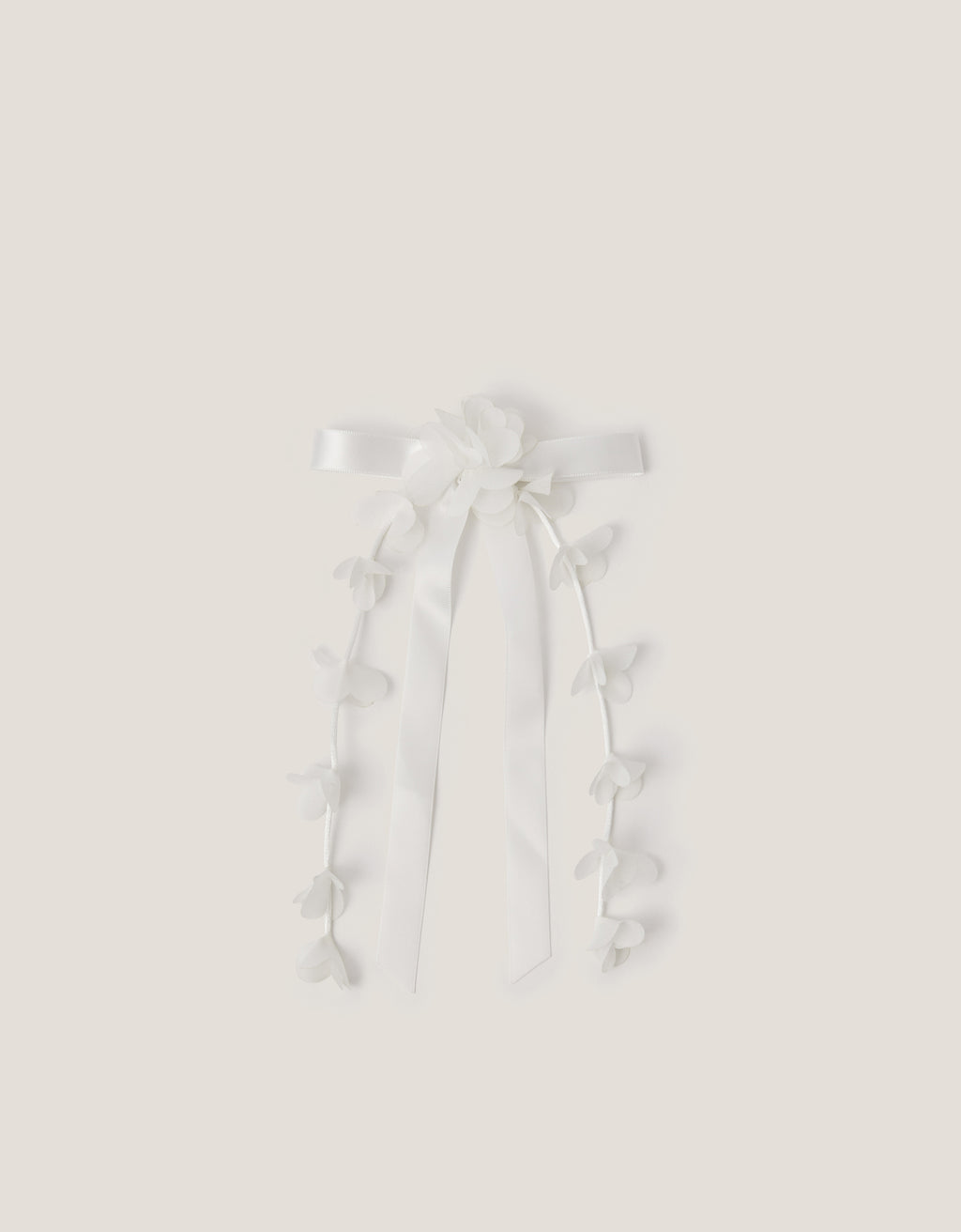 MAŠNA ZA KOSU - FLOWER TRELLIS BOW CLIP