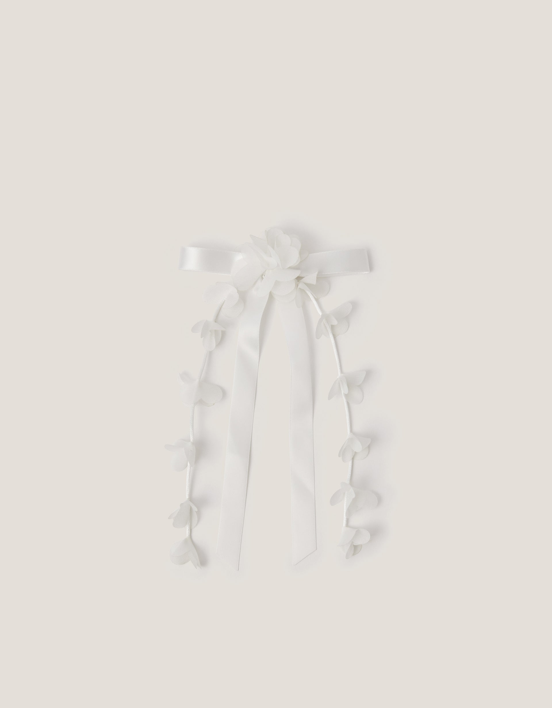 MAŠNA ZA KOSU - FLOWER TRELLIS BOW CLIP