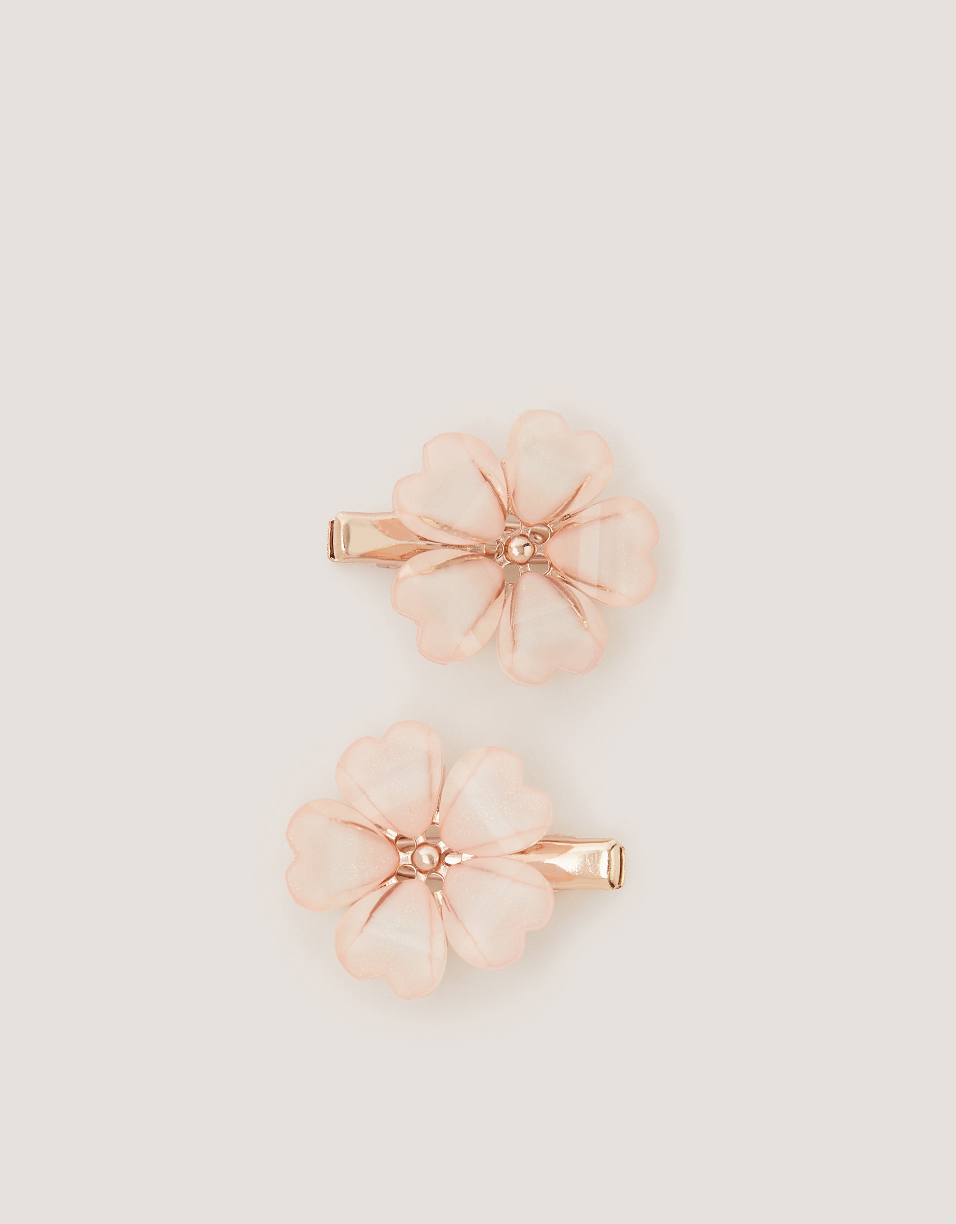 SET ŠNALA ZA KOSU - 2PK GEM FLOWER CLIPS