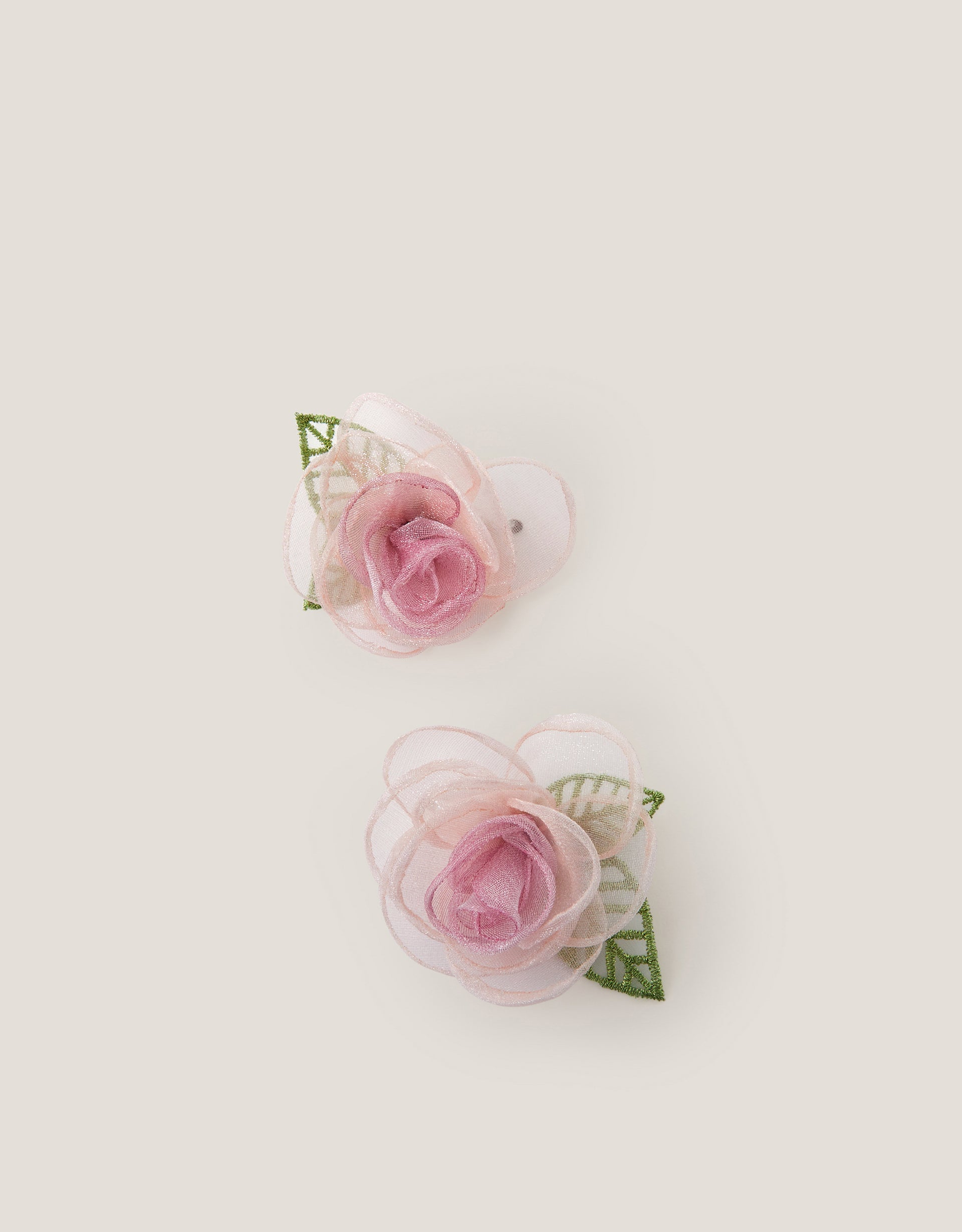 SET ŠNALA ZA KOSU - 2PK 2 TONE FLOWER CLIPS