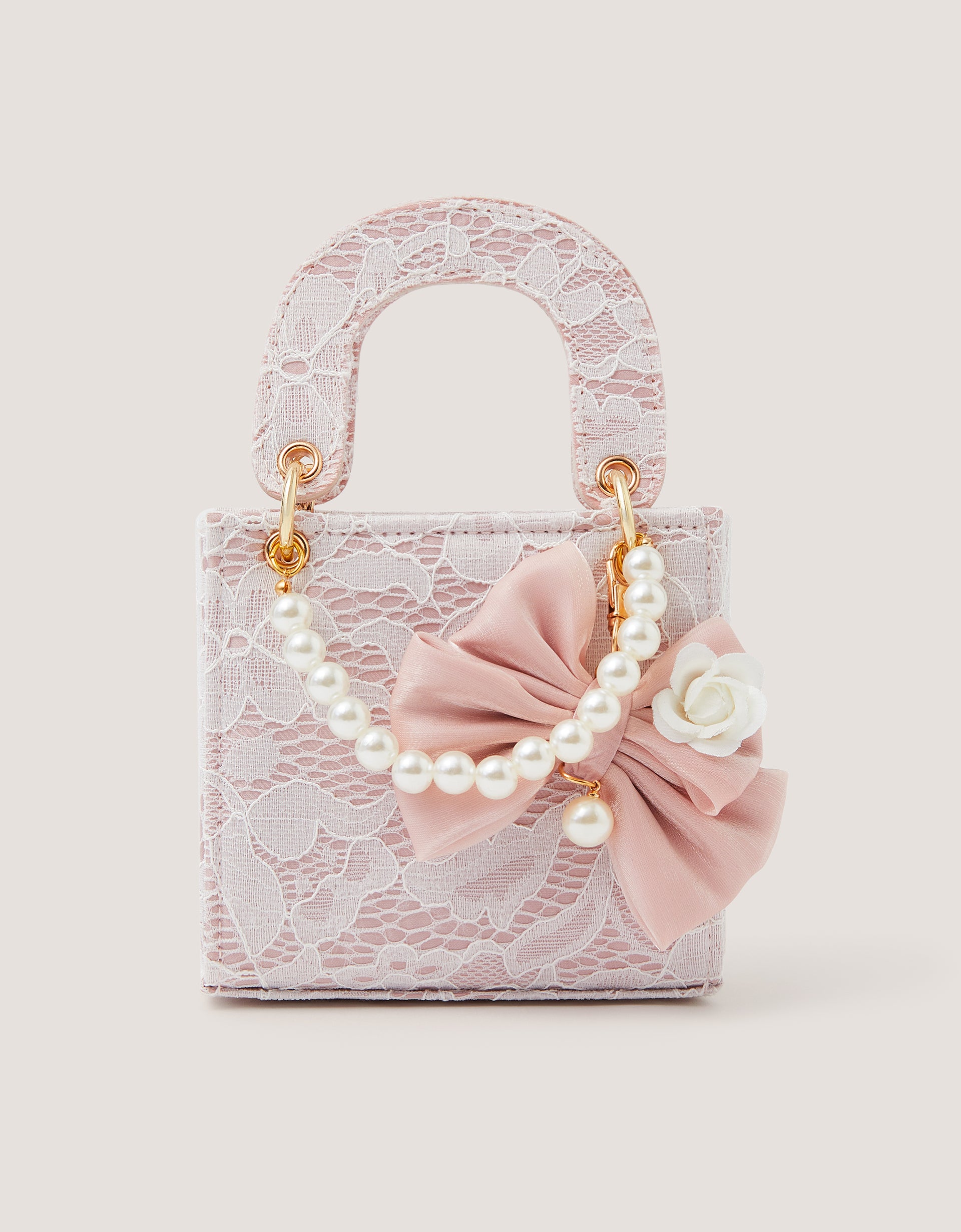 TORBA - BOW CHARM TOTE BAG