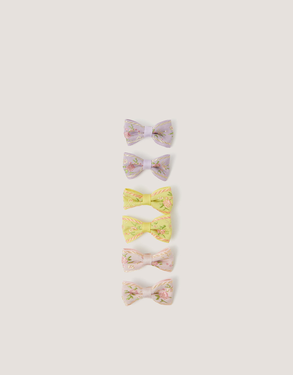 SET ŠNALA ZA KOSU - 6PK BRAID BOW CLIPS