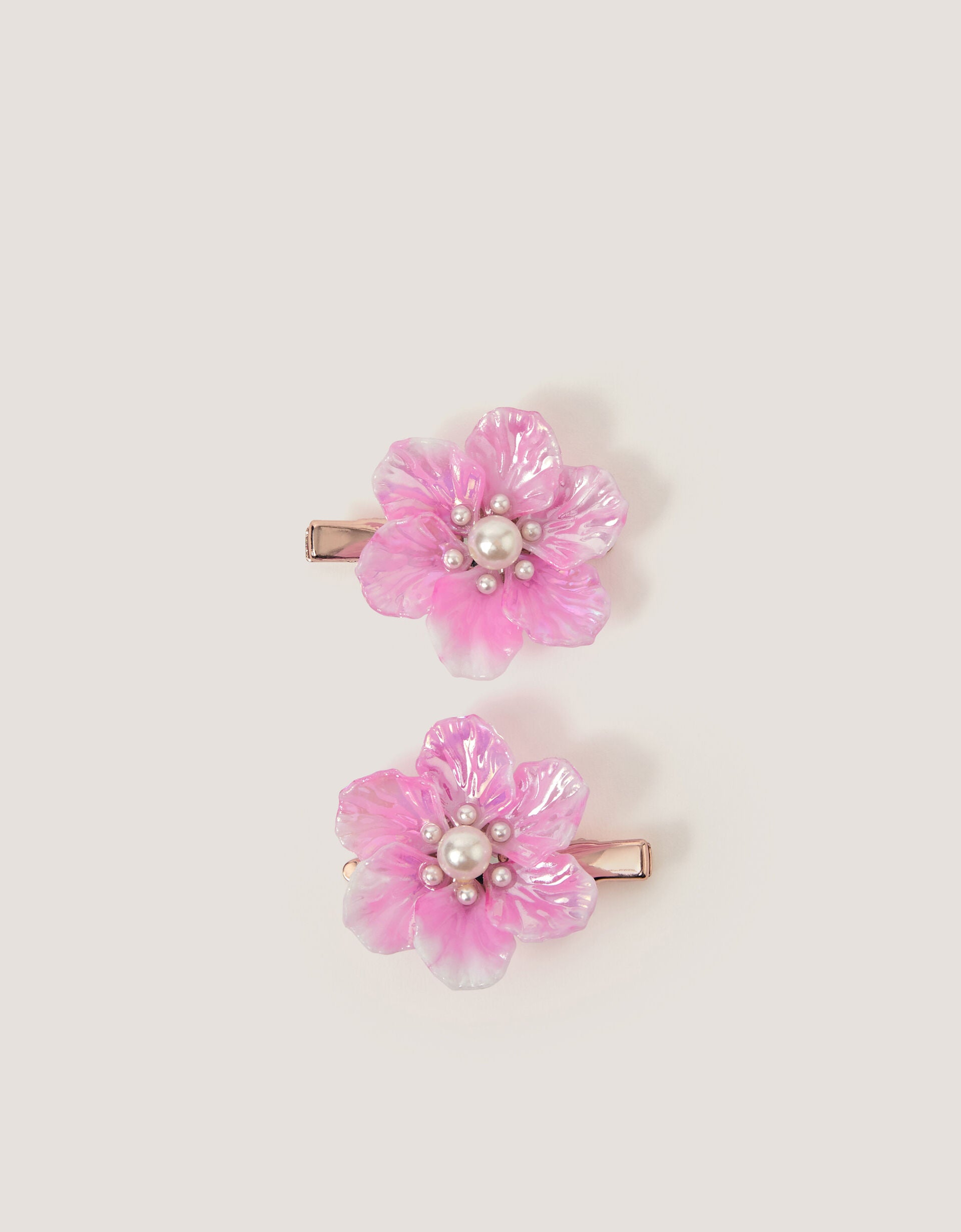 SET ŠNALA ZA KOSU - 2PK OMBRE FLOWER CLIPS