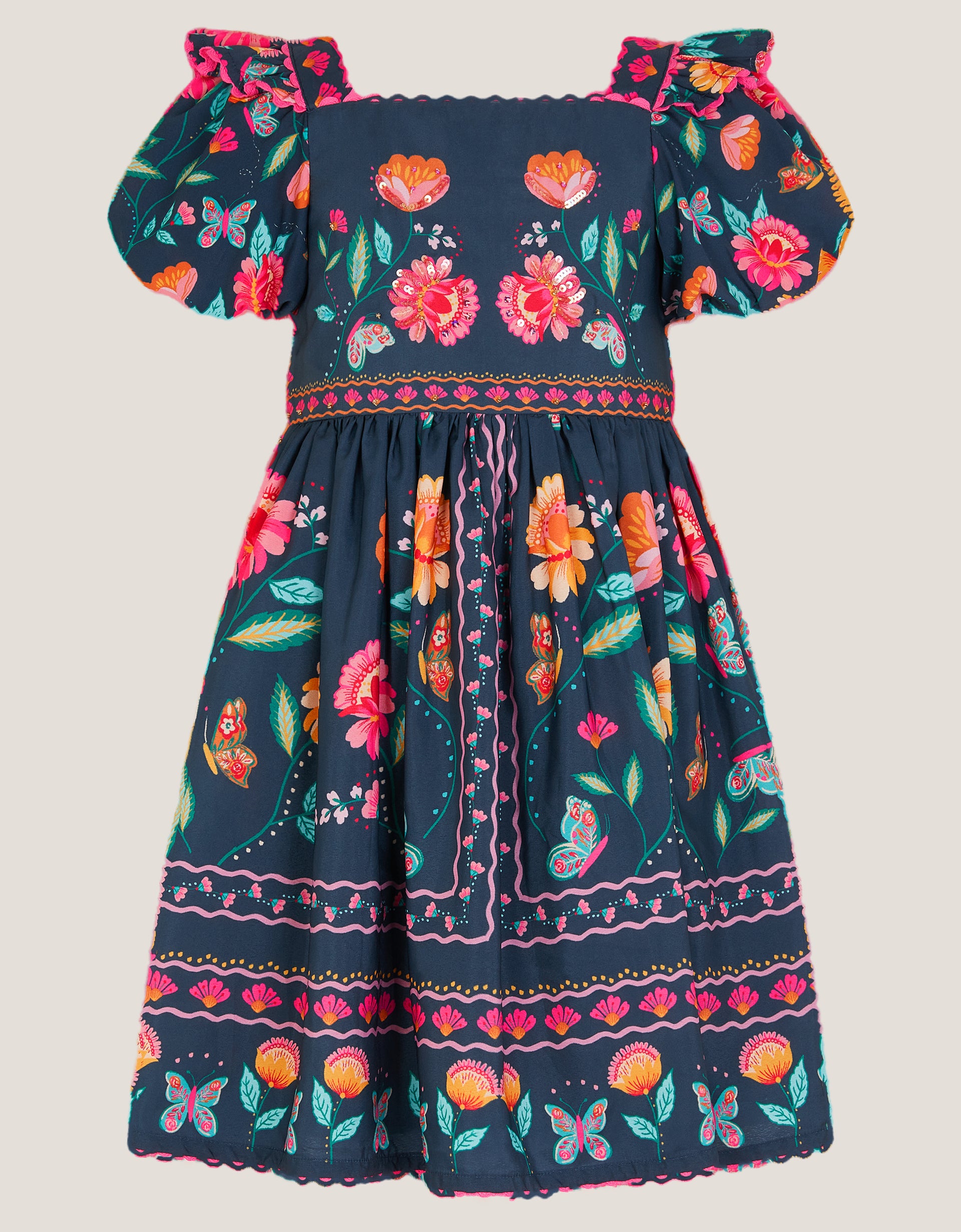 HALJINA - NAVY AURELIA PLACE DRESS