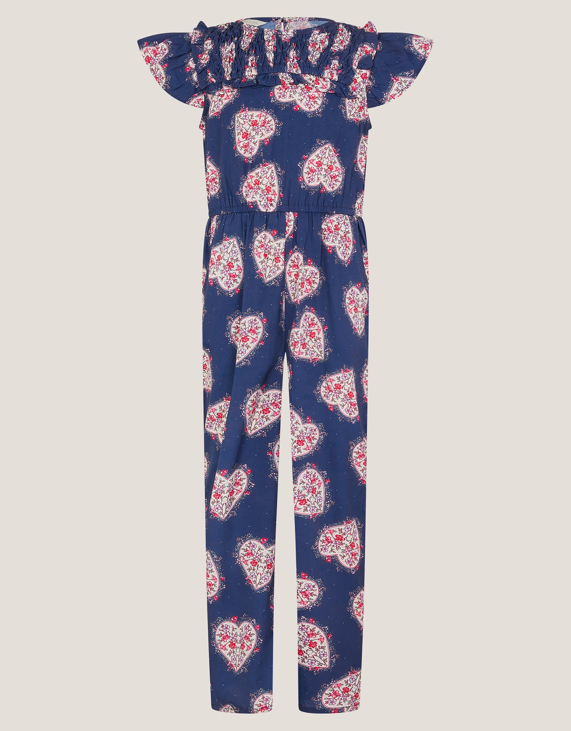 KOMBINEZON - HEART AOP JUMPSUIT