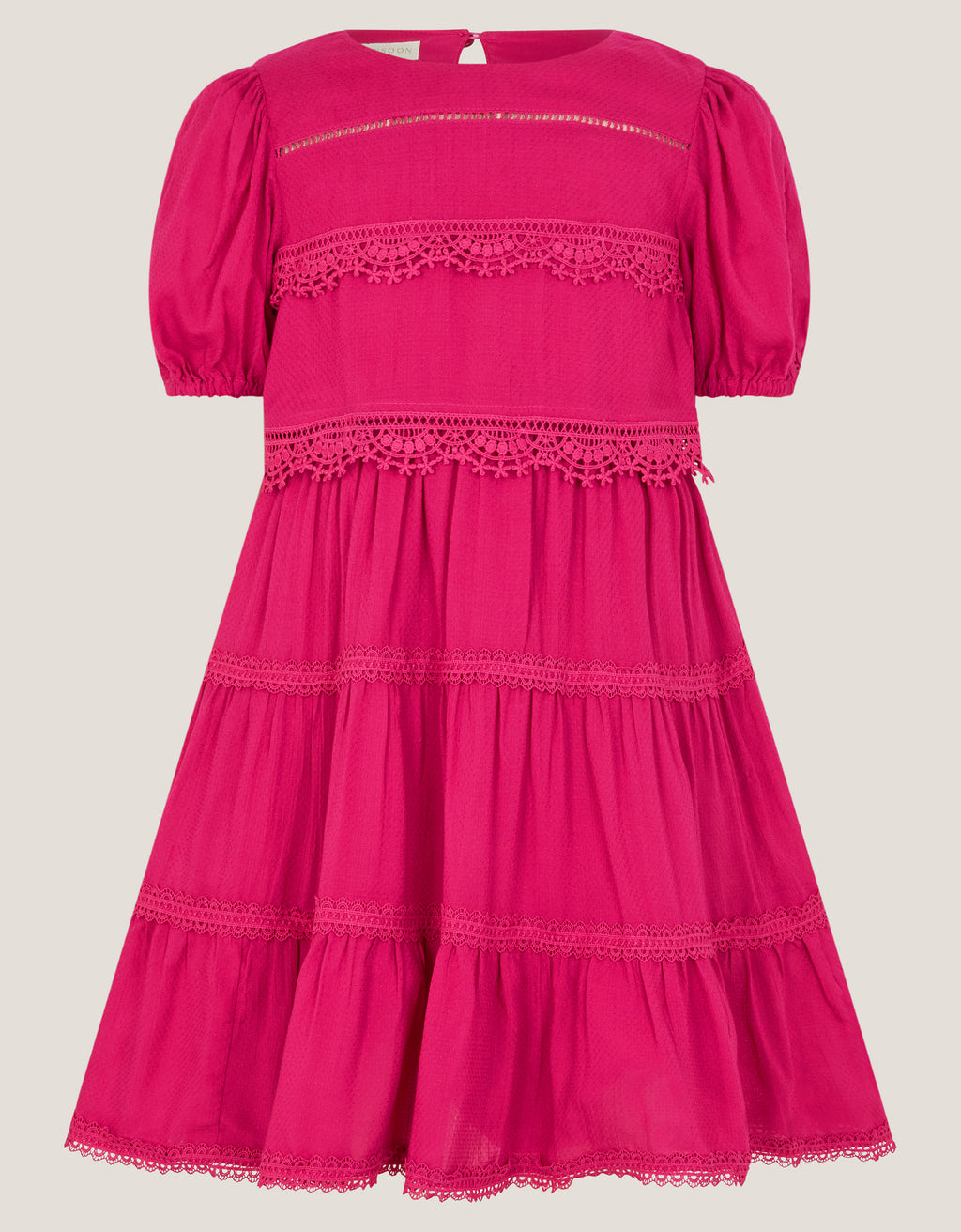 HALJINA - TEXTURED TIER DOBBY DRESS