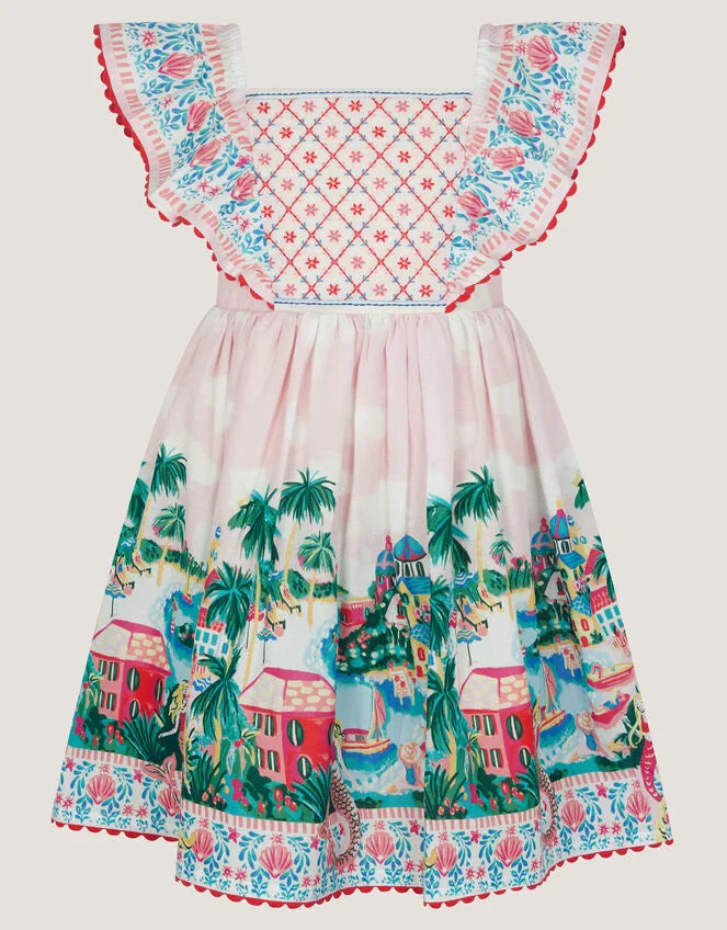 HALJINA - SOREN SCN RSRT SMOCK DRES