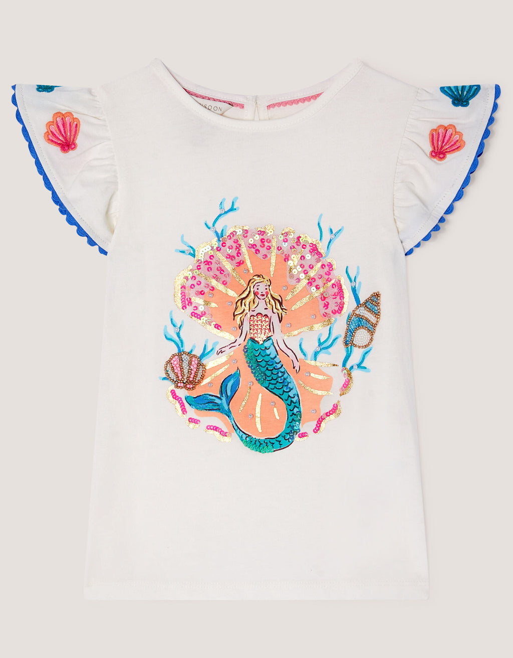 MAJICA - SS MERMAID BEADED TSHIRT