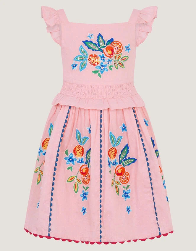 HALJINA - FRUIT PUNCH DOBBY DRESS