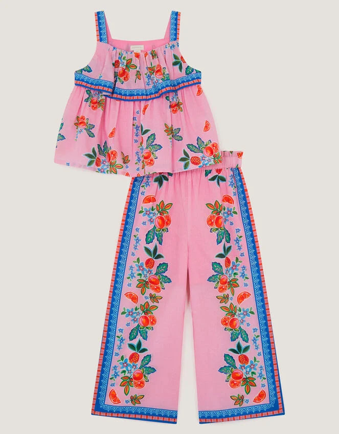SET - ORIANA SCARF TOP/TROUSER