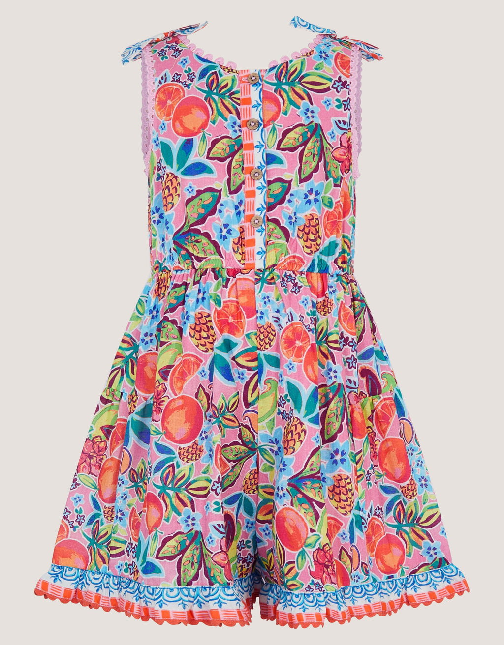 KOMBINEZON - ALANI FRUIT CTTN PLAYSUIT