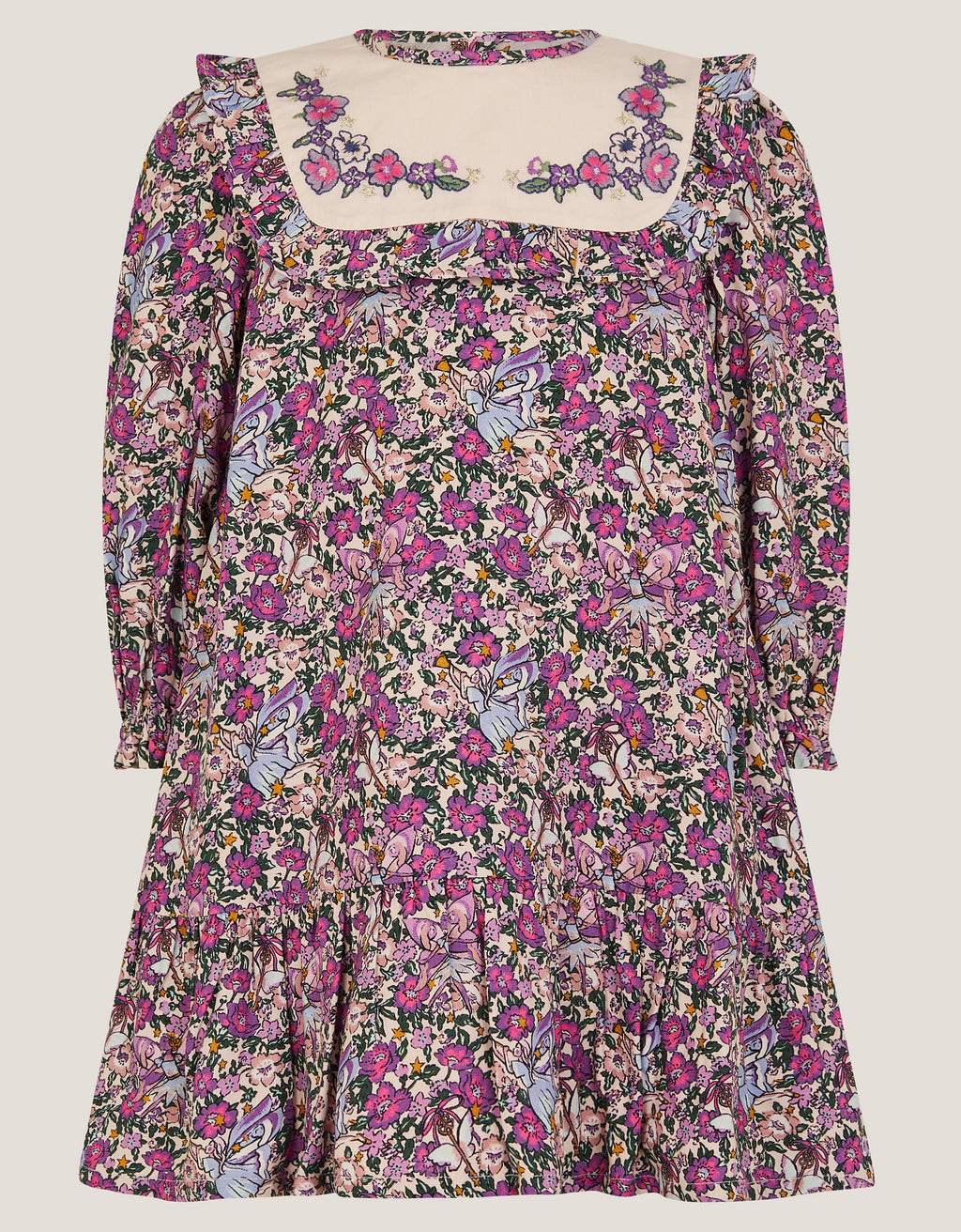 HALJINA - BABY VISCOSE FLORAL DRESS