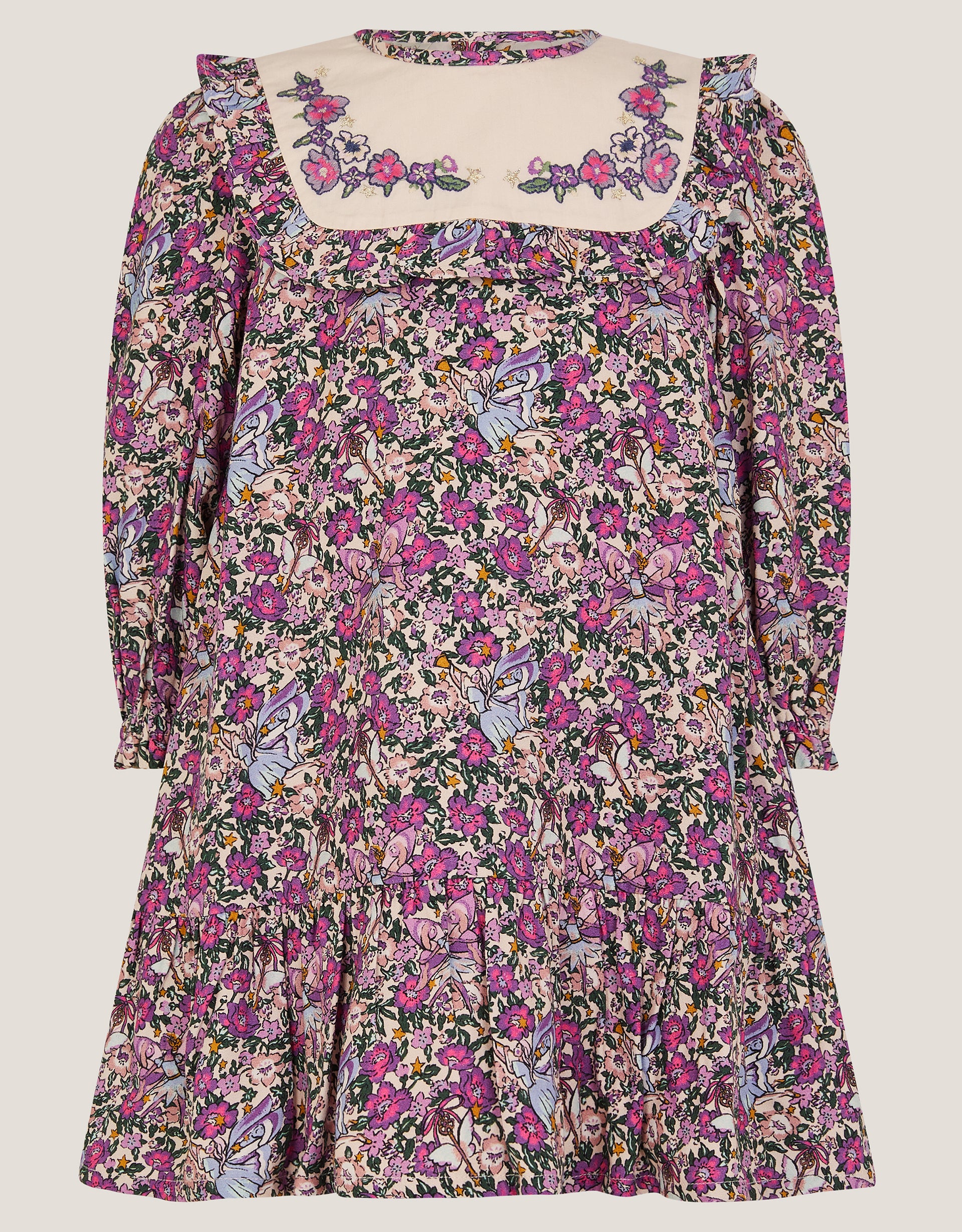 HALJINA - BABY VISCOSE FLORAL DRESS