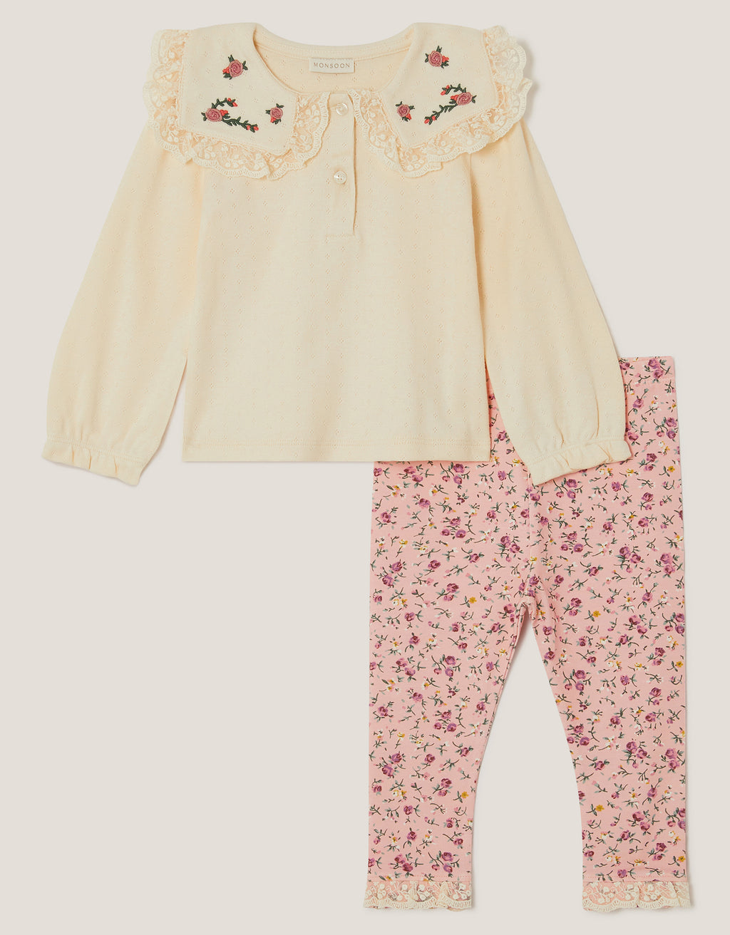 SET - BBY ROSIE DITSY TOP/LEGGI