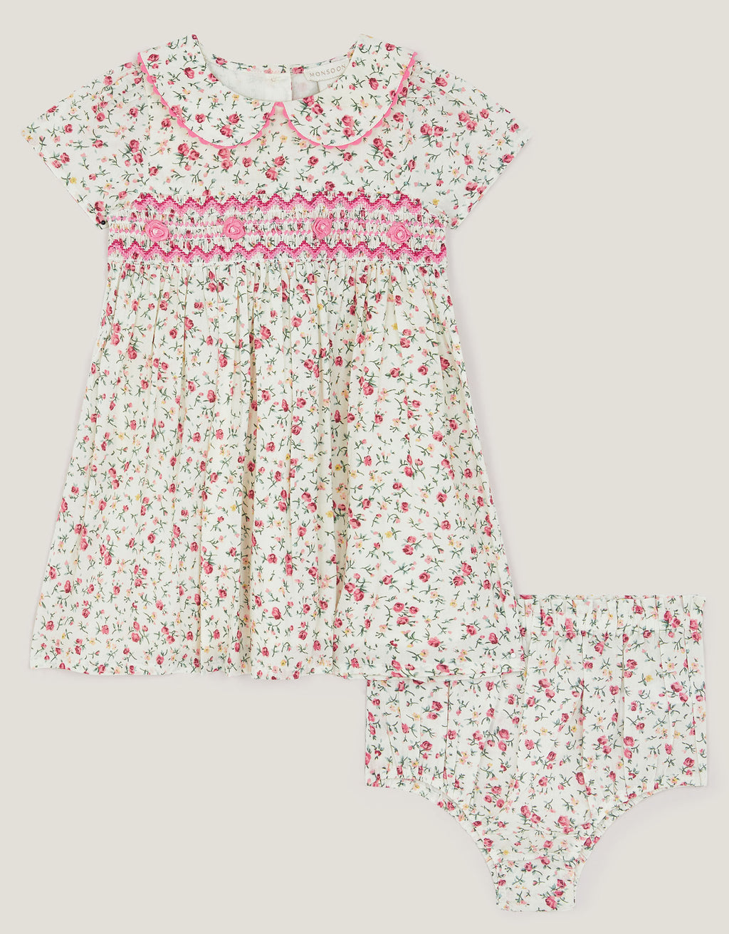 HALJINA - BBY ROSIE SMOCK KNICKERS