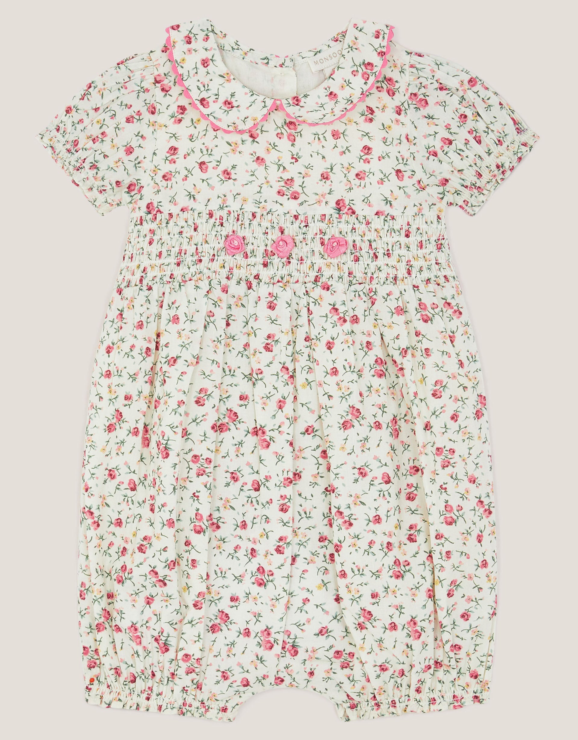 KOMBINEZON - BBY ROSIE SMOCK ROMPER