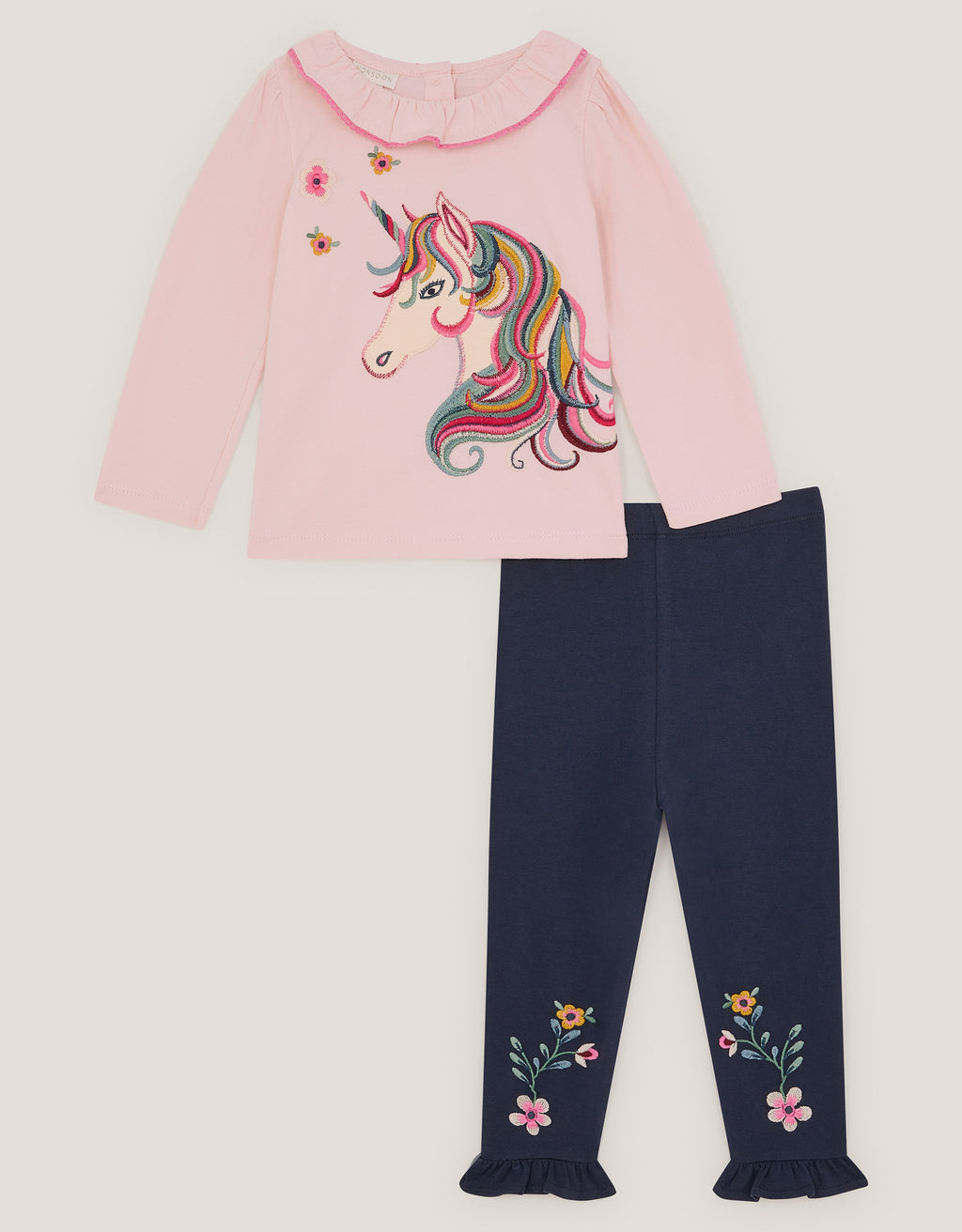 SET - BABY UNICORN TOP/LEGGING