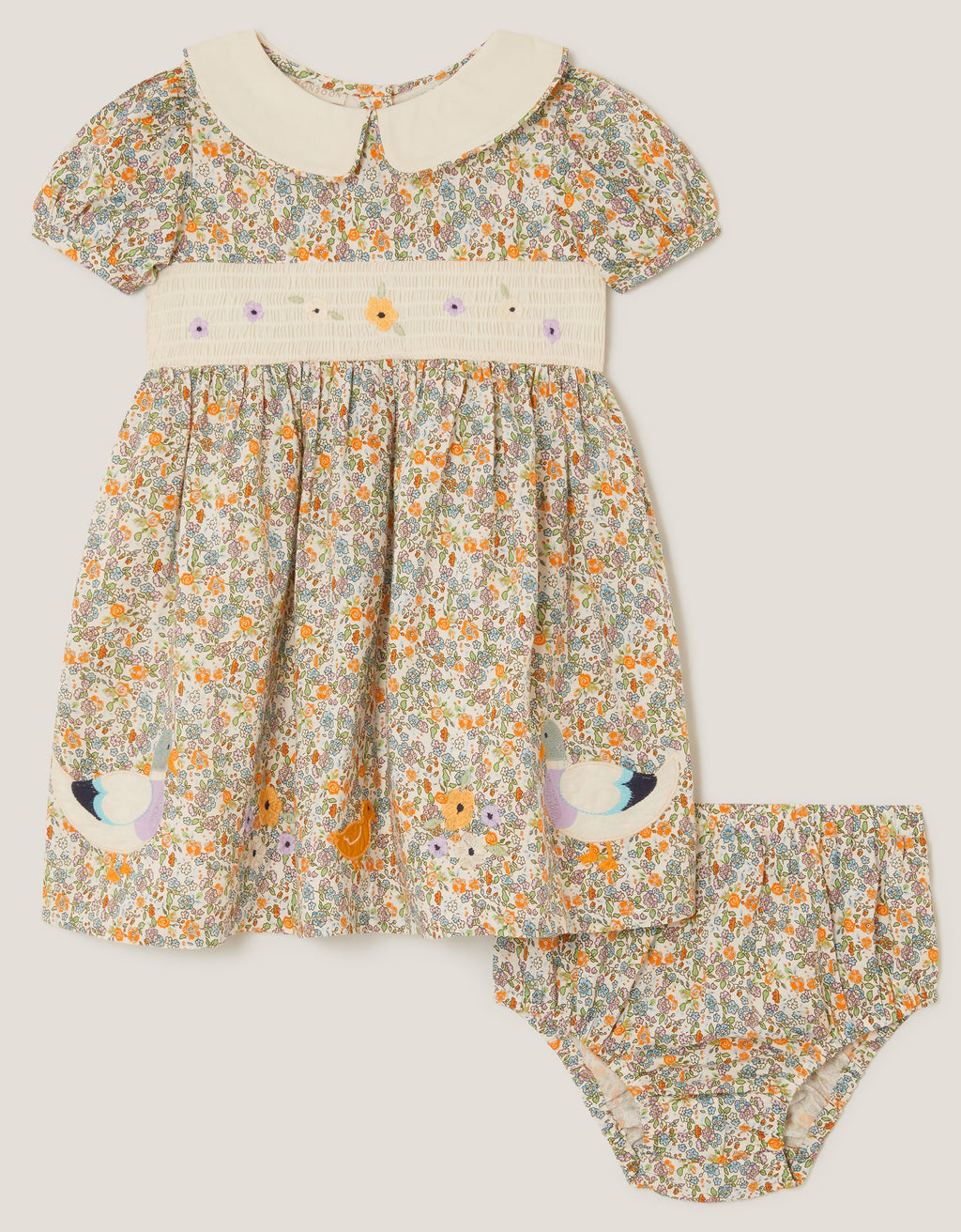 HALJINA - BBY DARCIE DUCK SMOCK DRE
