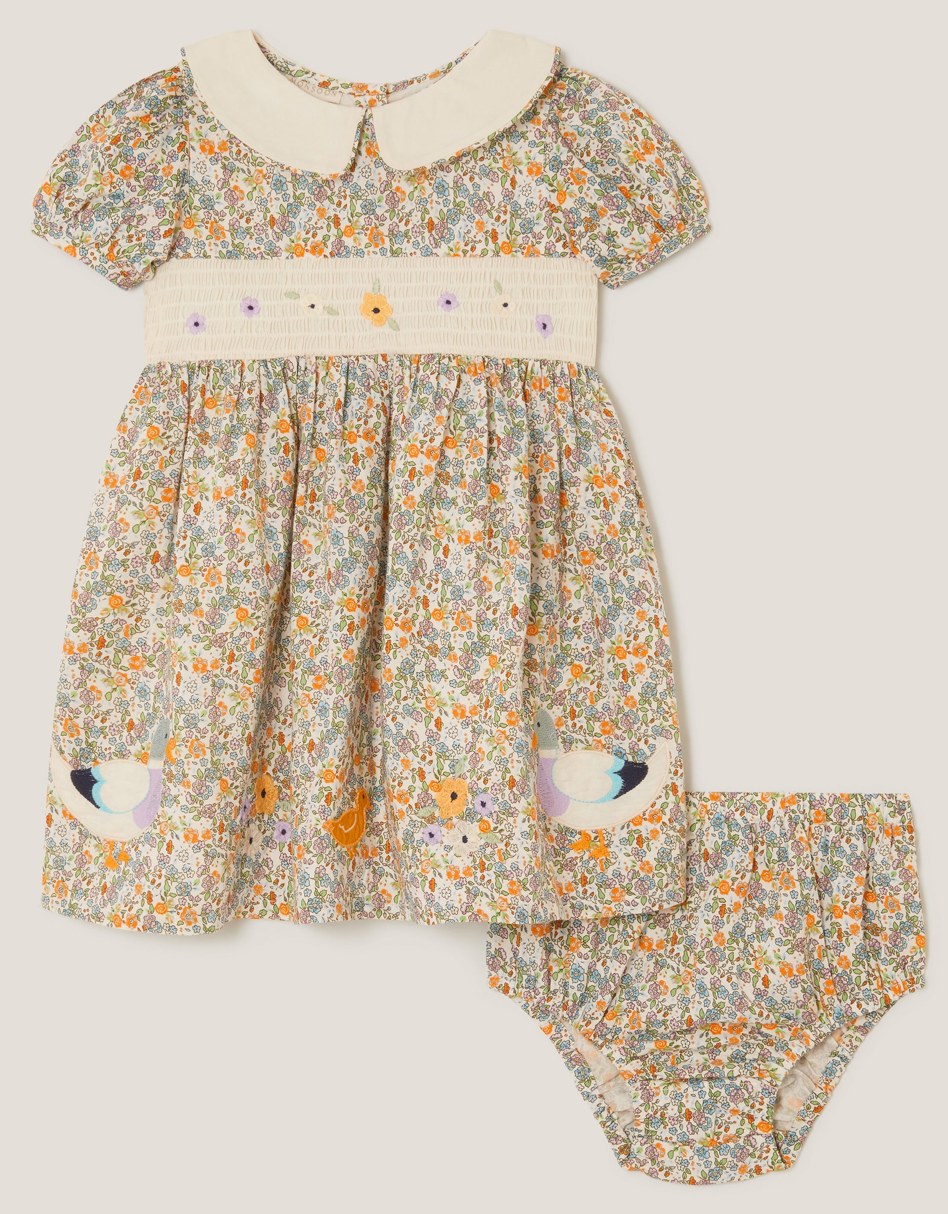 HALJINA - BBY DARCIE DUCK SMOCK DRE