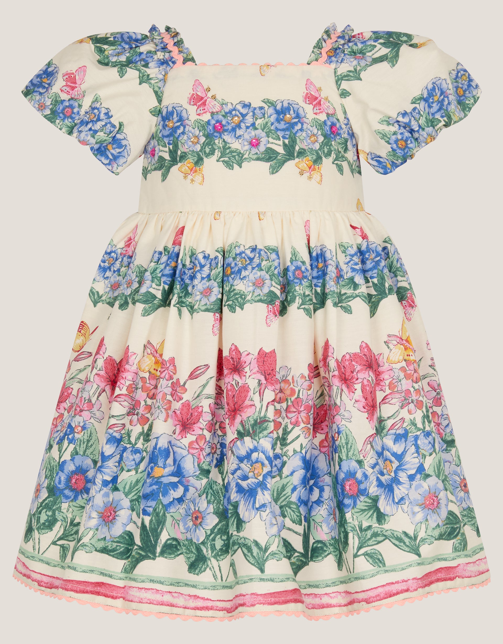 KOMBINEZON - BBY CLARA FLRL PRINT DRES