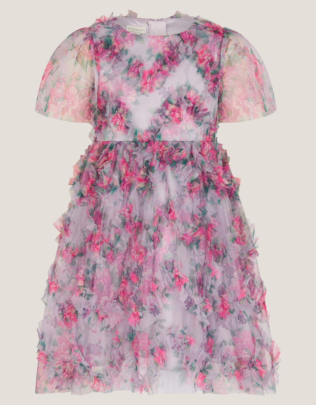 HALJINA - PEONY ROMA RUFFLE DRESS