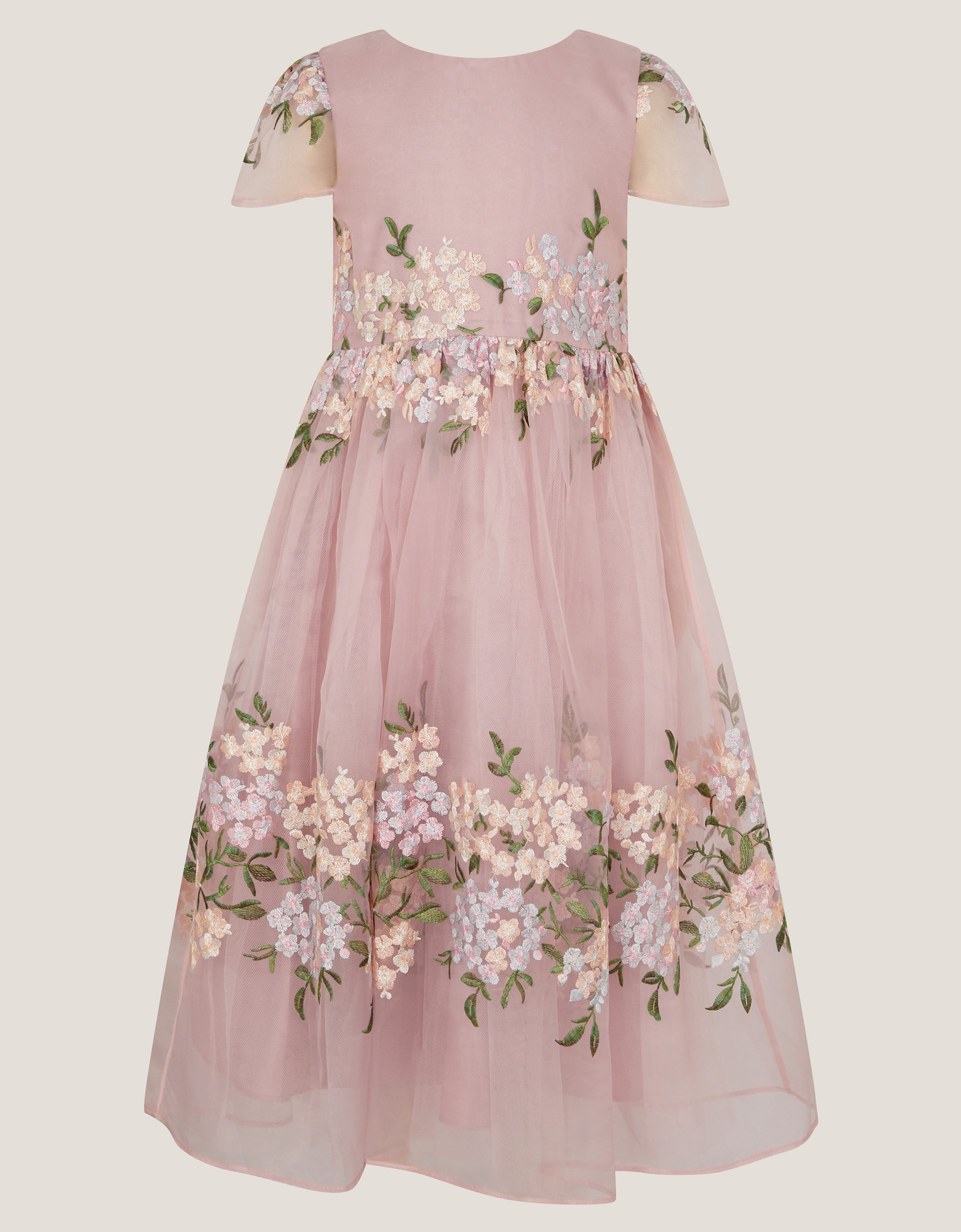 HALJINA - HYDRANGEA EMB ORG DRESS